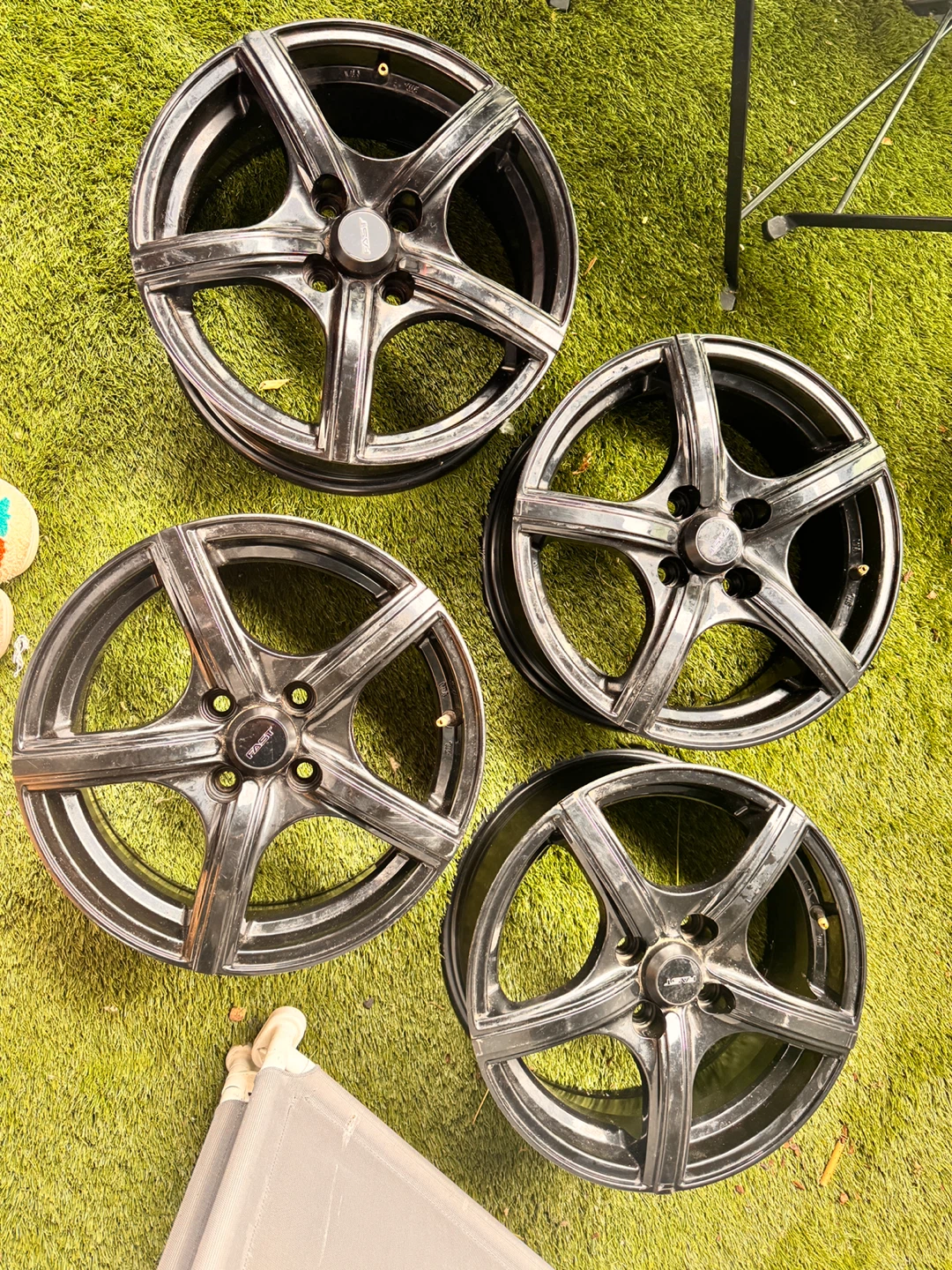For Sale: 15" Fast Wheels (Set of 4)