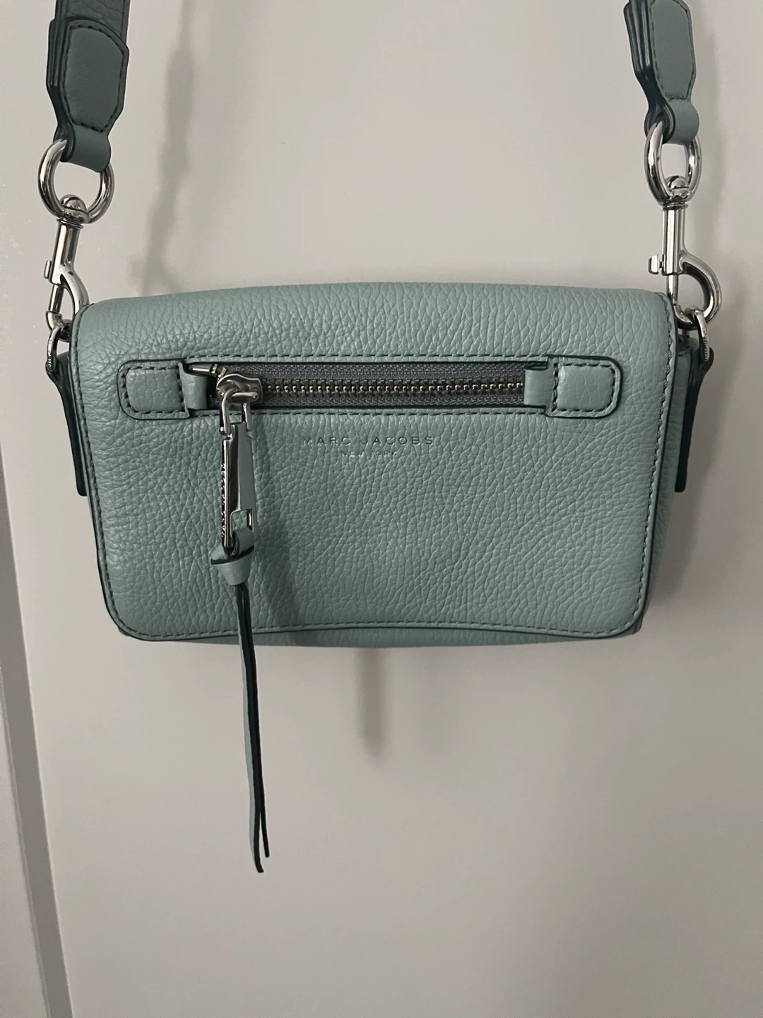 Marc Jacobs Crossbody Bag - Light Blue Leather - photo 4