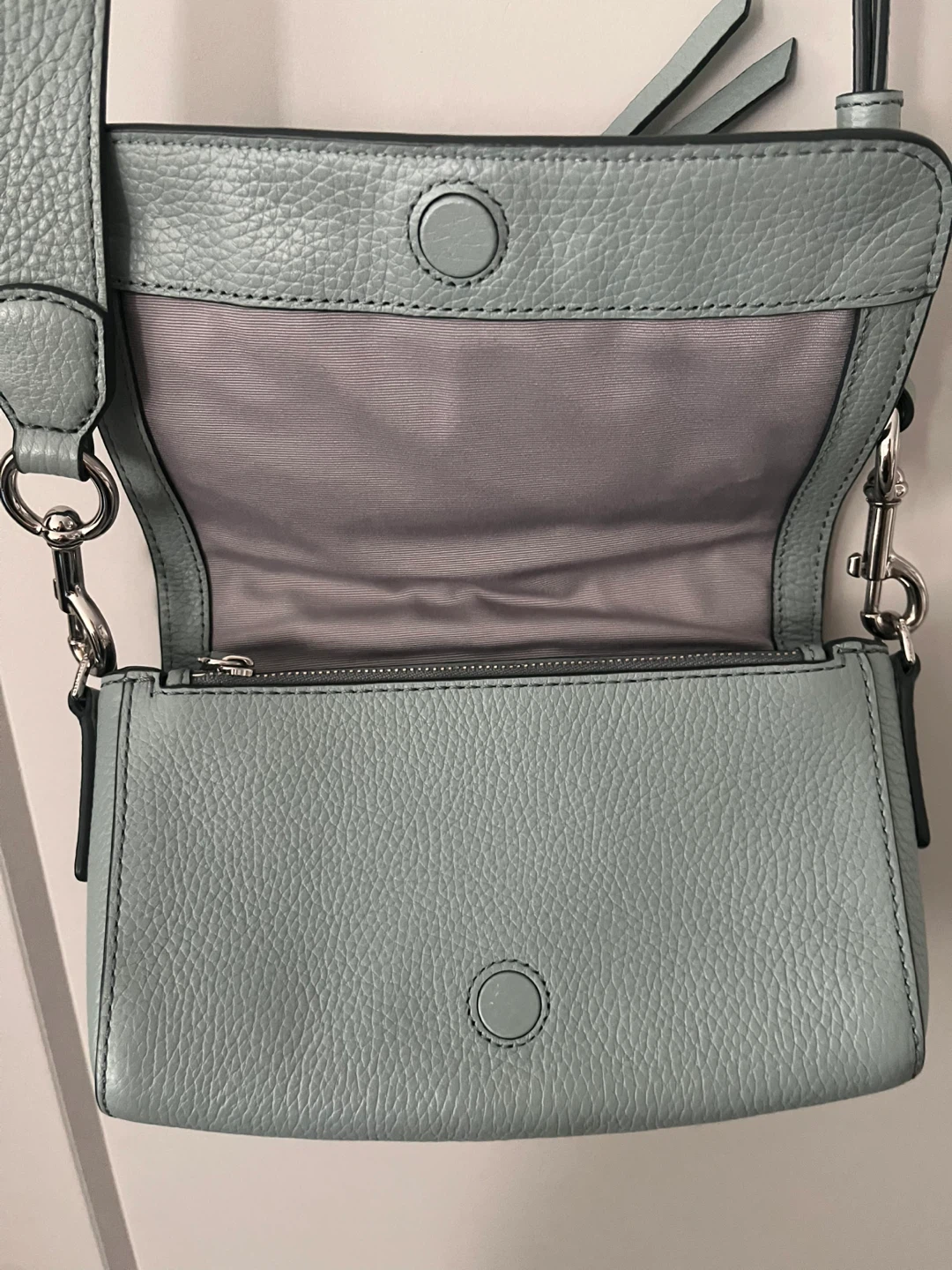 Marc Jacobs Crossbody Bag - Light Blue Leather - photo 5
