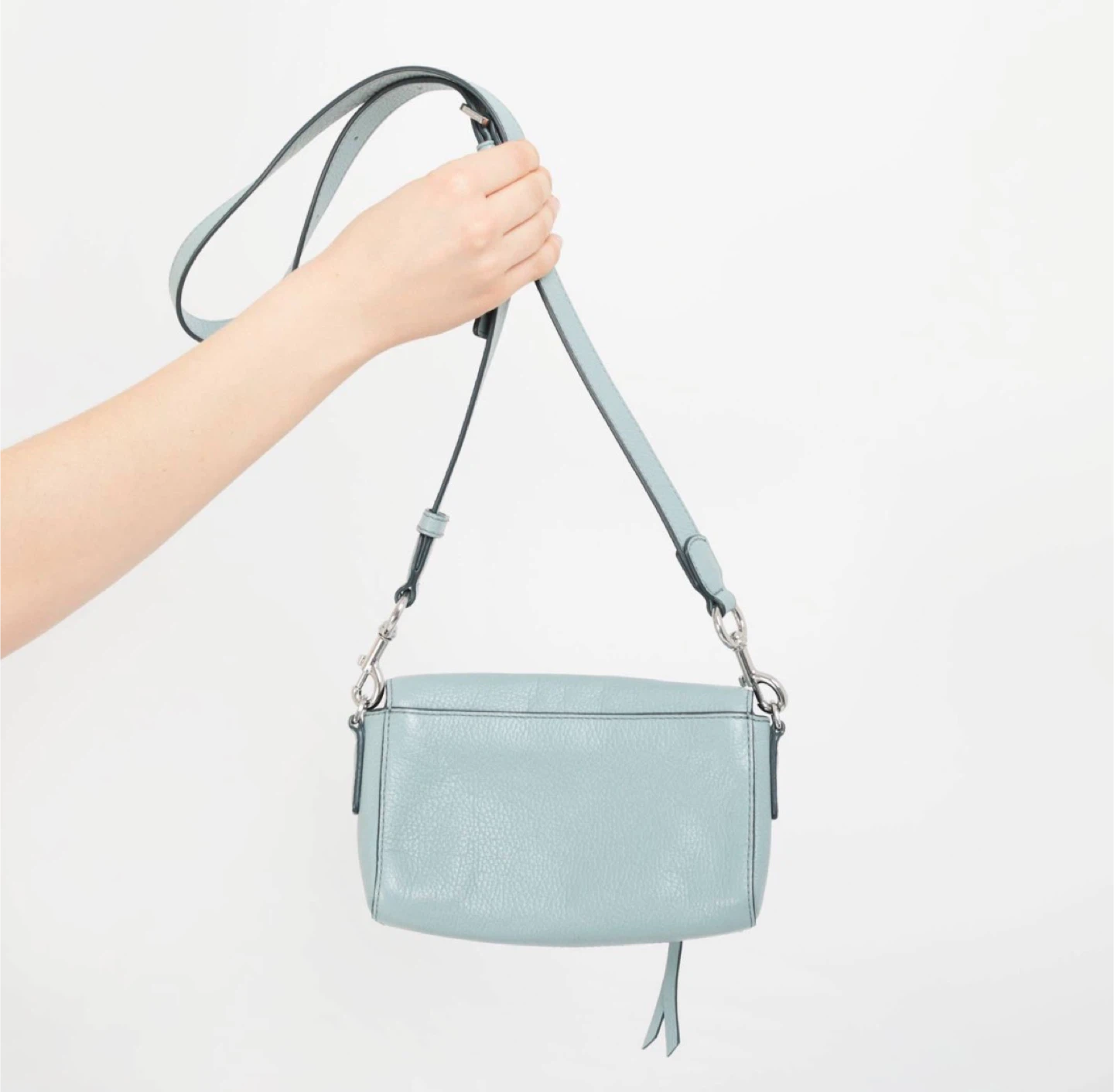 Marc Jacobs Crossbody Bag - Light Blue Leather - photo 2