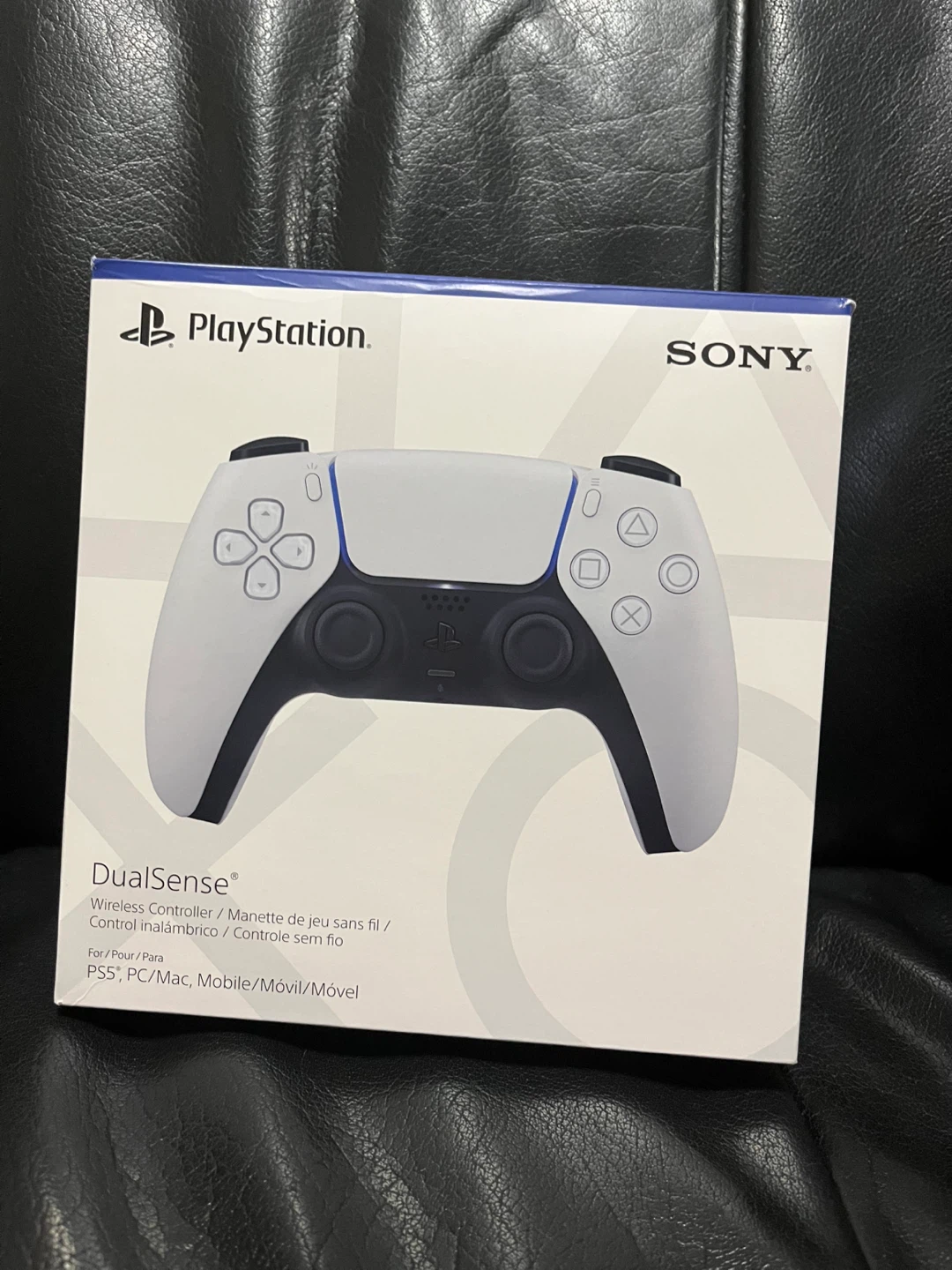 PlayStation 5 controller barley used in box
