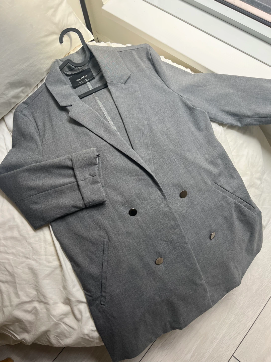 NEW Double-Breasted Blazer - Size L - photo 2