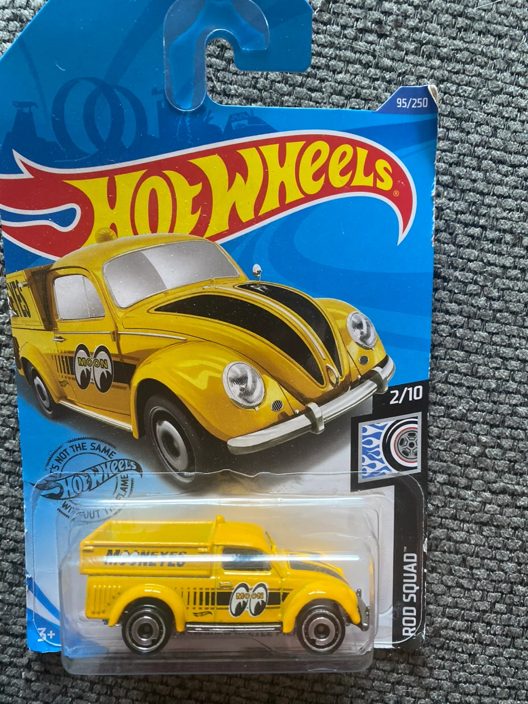 Hot Wheels Moon Equipped VW Beetle Pickup Rod Squad Diecast Car