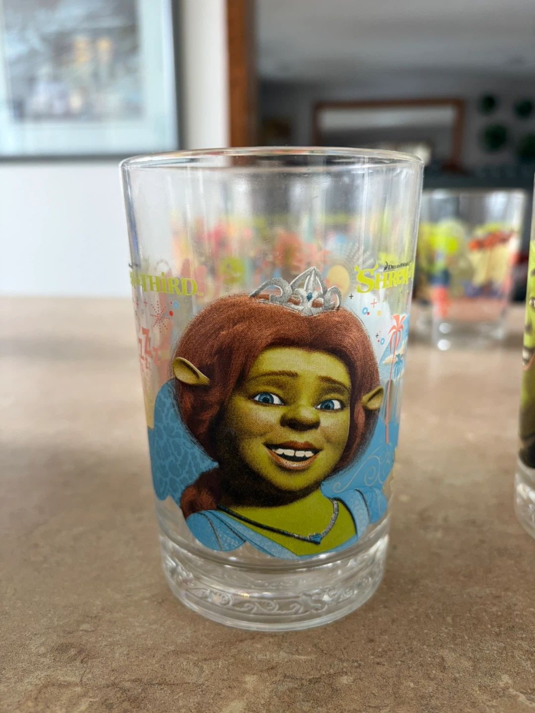Shrek the Third Glass