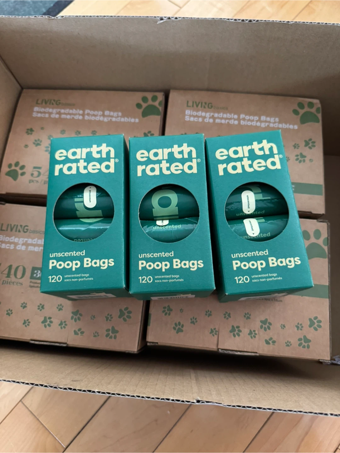 Earth Rated/Living Basics Biodegradable Poop Bags + Dispensers