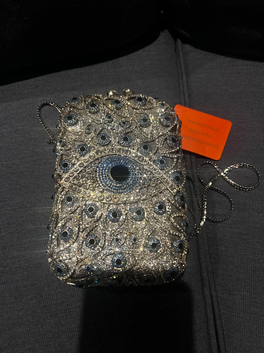 Fabrinao Italia Clutch Bag with Swarovski Elements - photo 4
