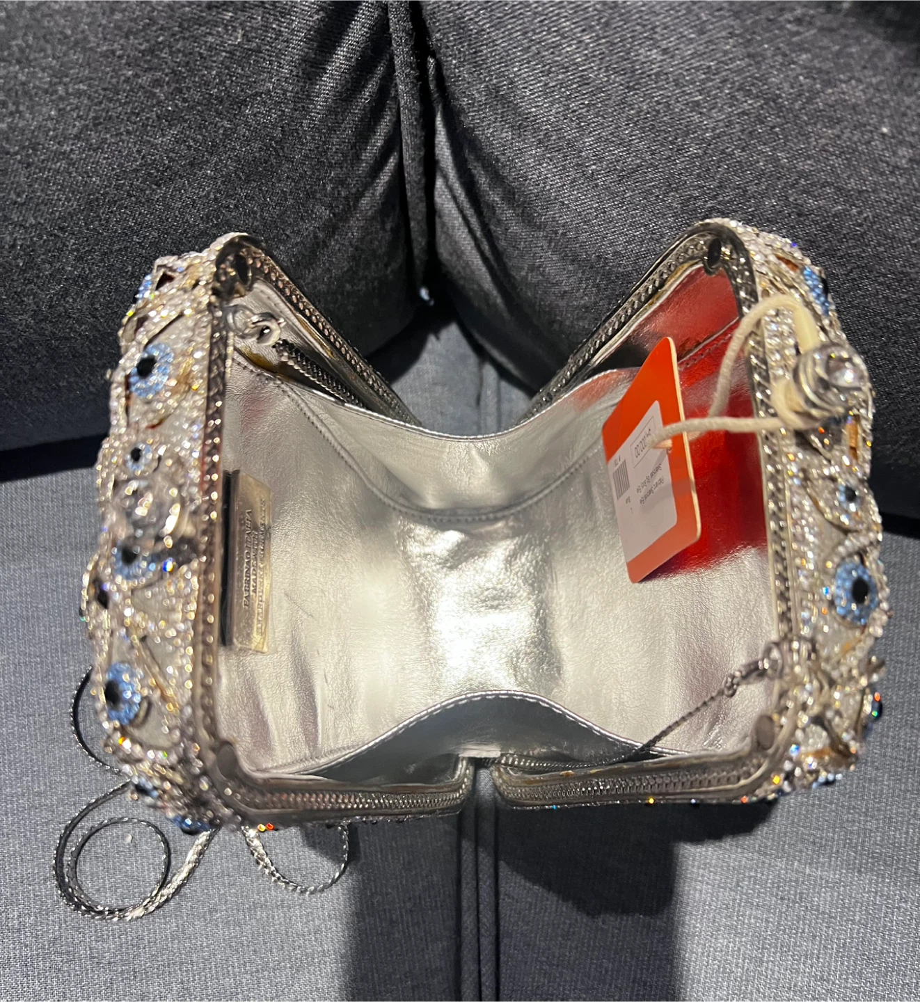 Fabrinao Italia Clutch Bag with Swarovski Elements - photo 2