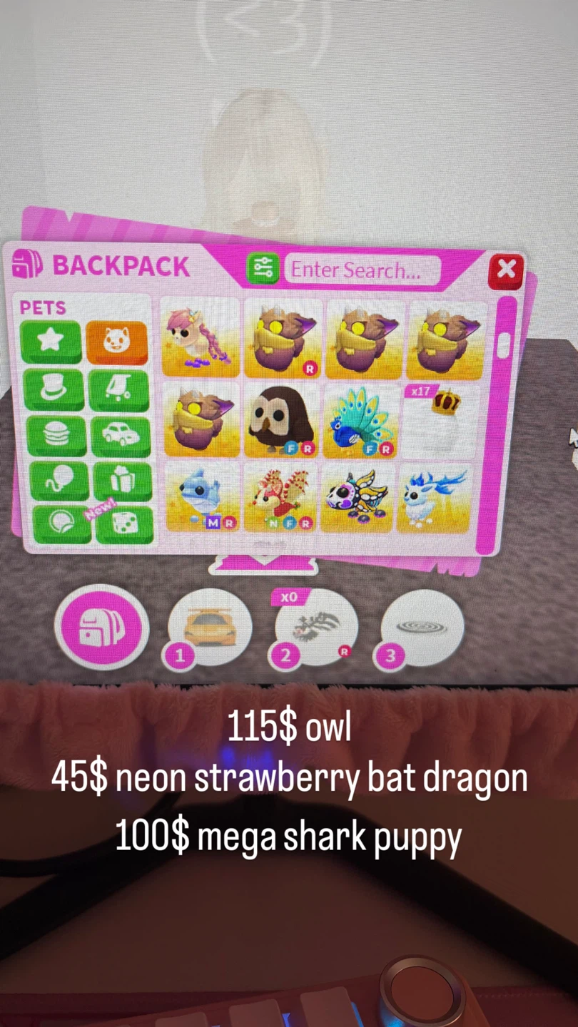 Adopt Me! Virtual Pets for Sale