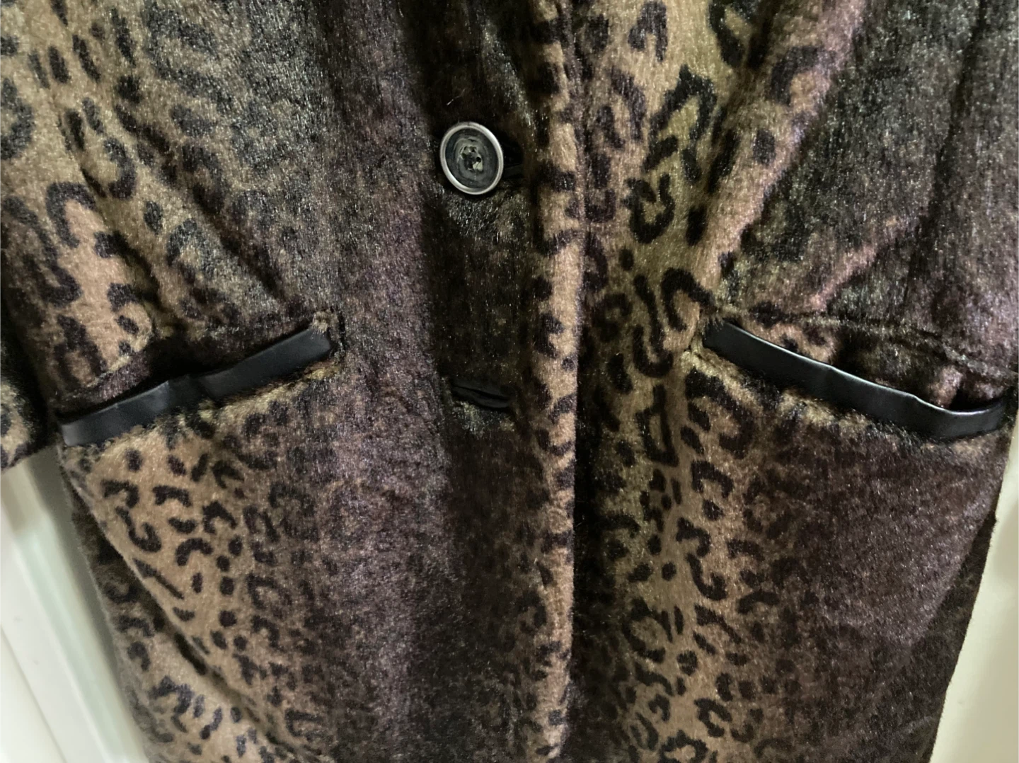 Free People Faux animal print jacket/blazer - photo 3