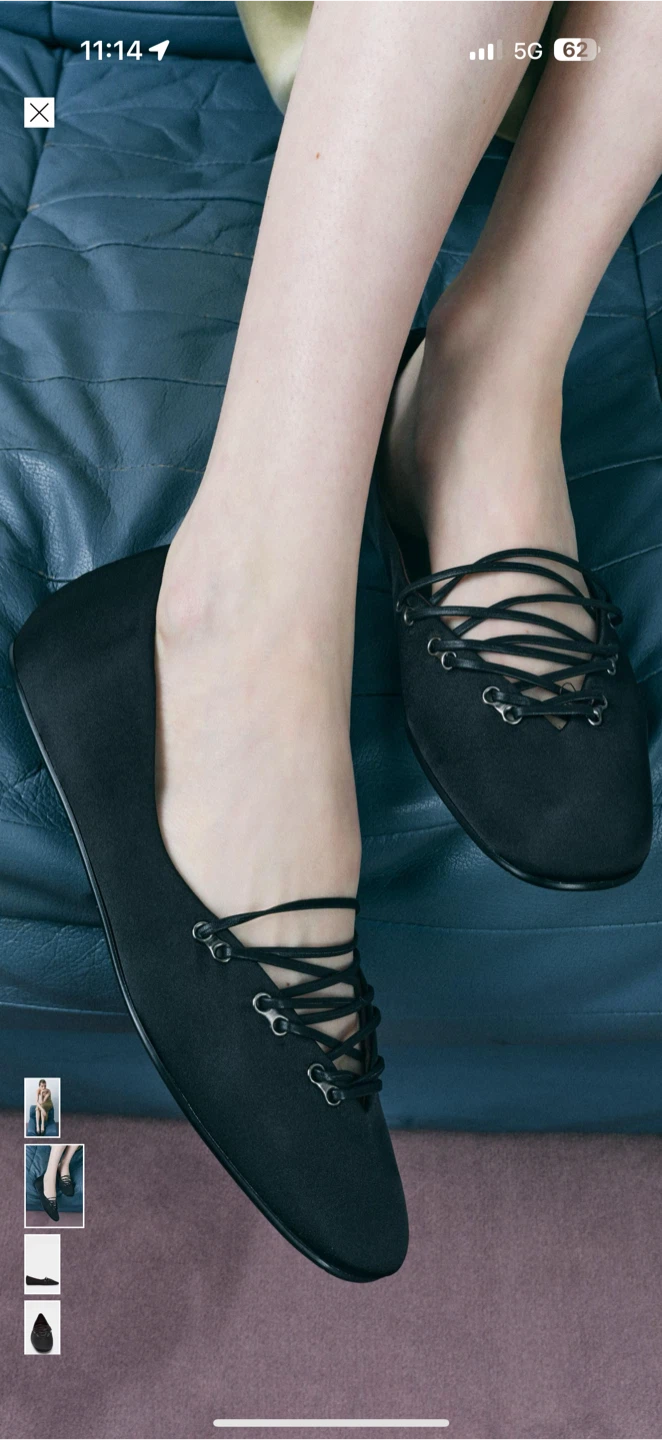 ZARA Slingback Flats