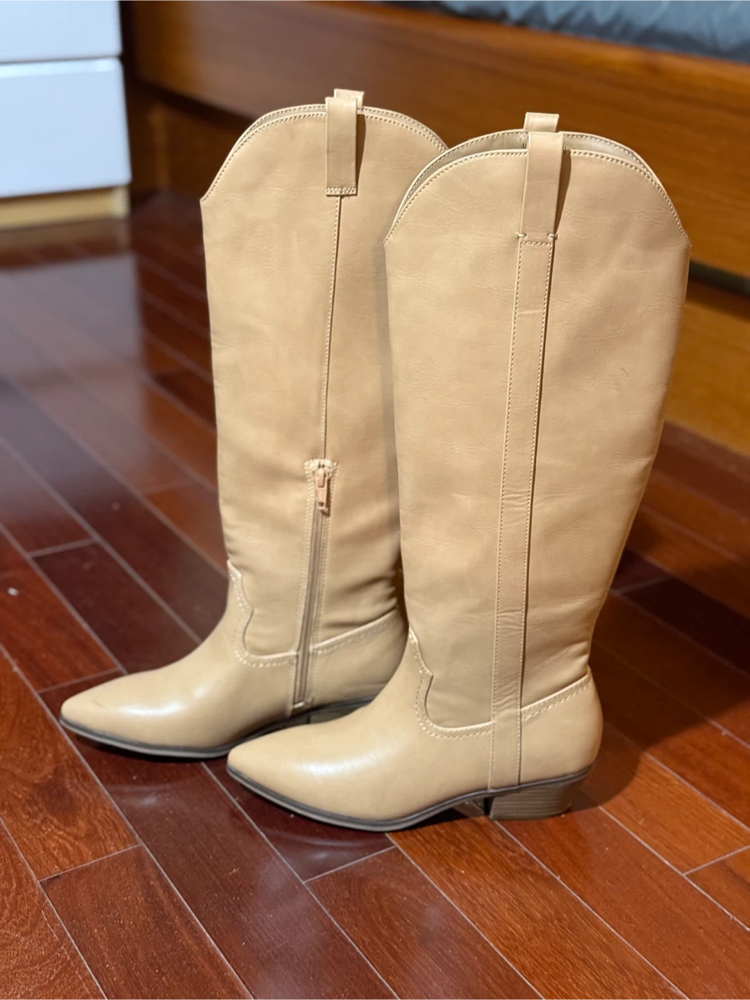 Beige Tall Boots - Size US 8.5