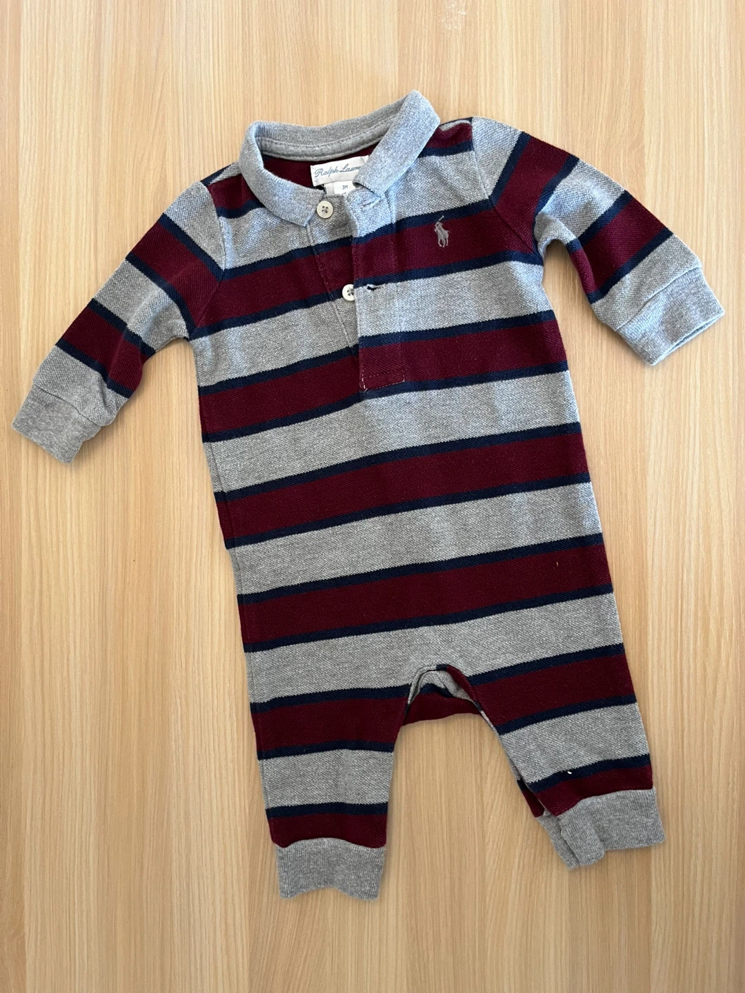 Ralph Lauren Baby Stripe Romper