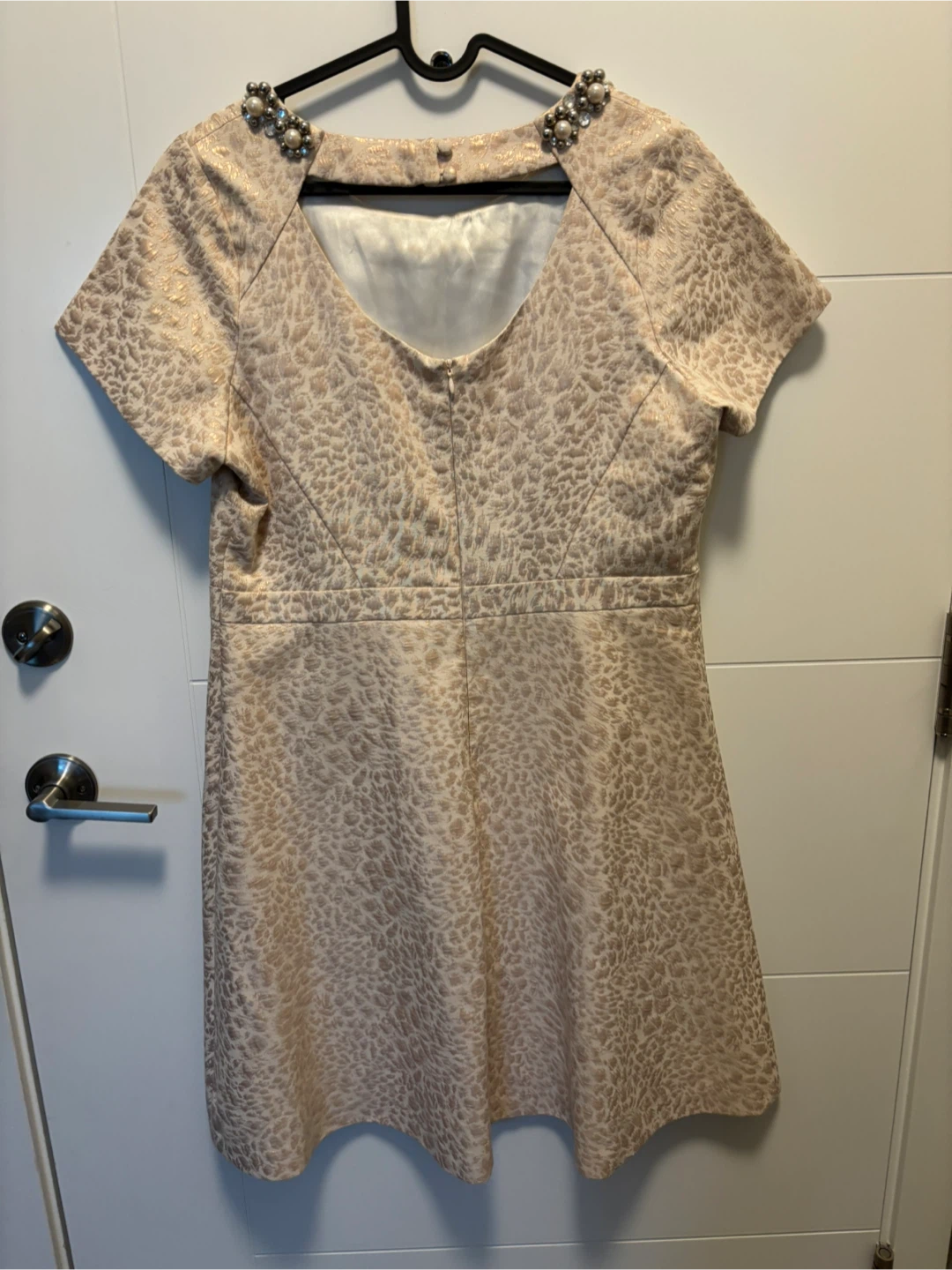 Women's Beaded Neckline Dress - photo 2
