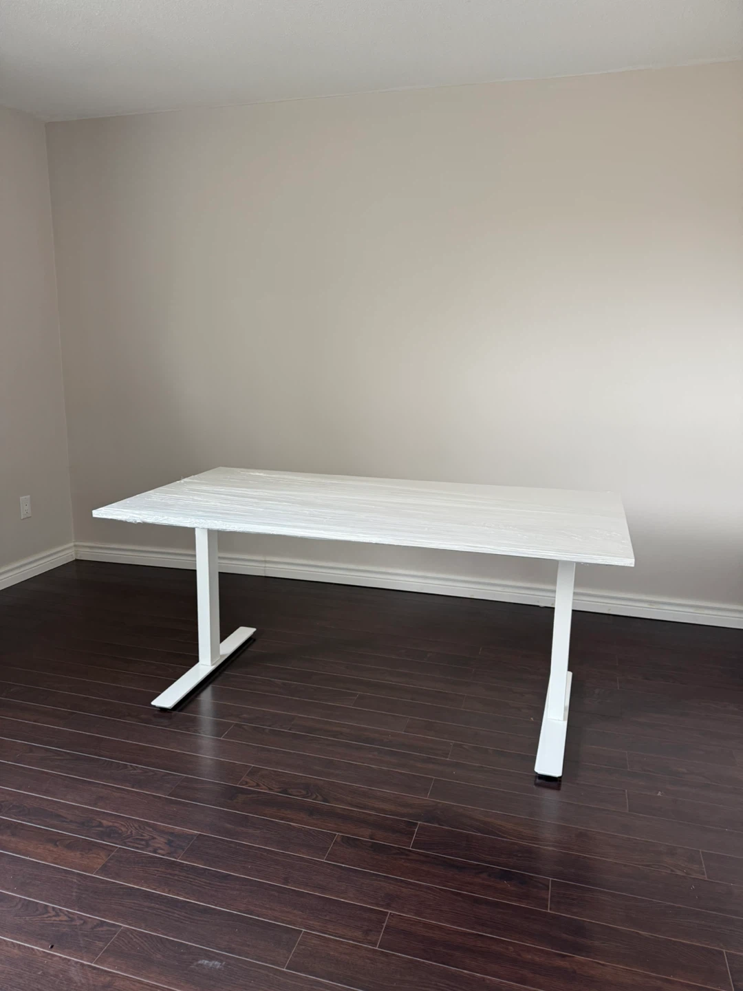 🚚💨 Like New🔥 IKEA Trotten Adjustable Desk - White
