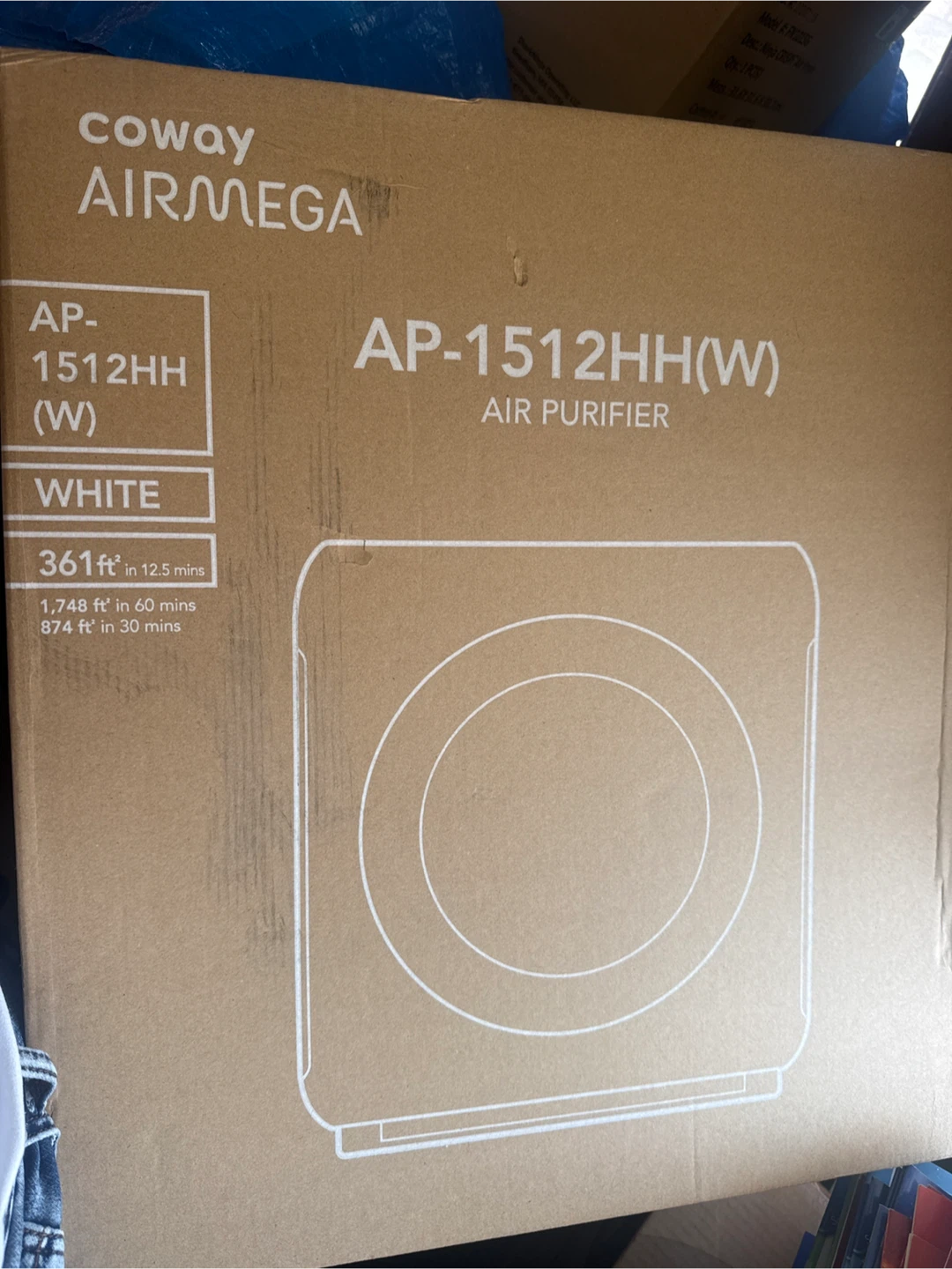 Coway Airmega AP-1512HH(W) Air Purifier - White - photo 2