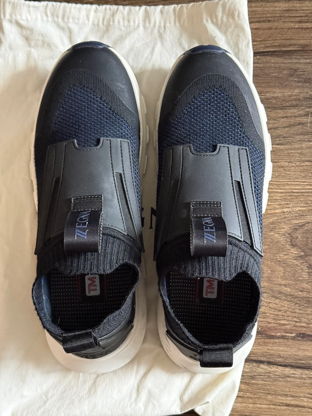 New Zegna Techmerino Sneakers - Size 7 US / 8 EU - photo 2