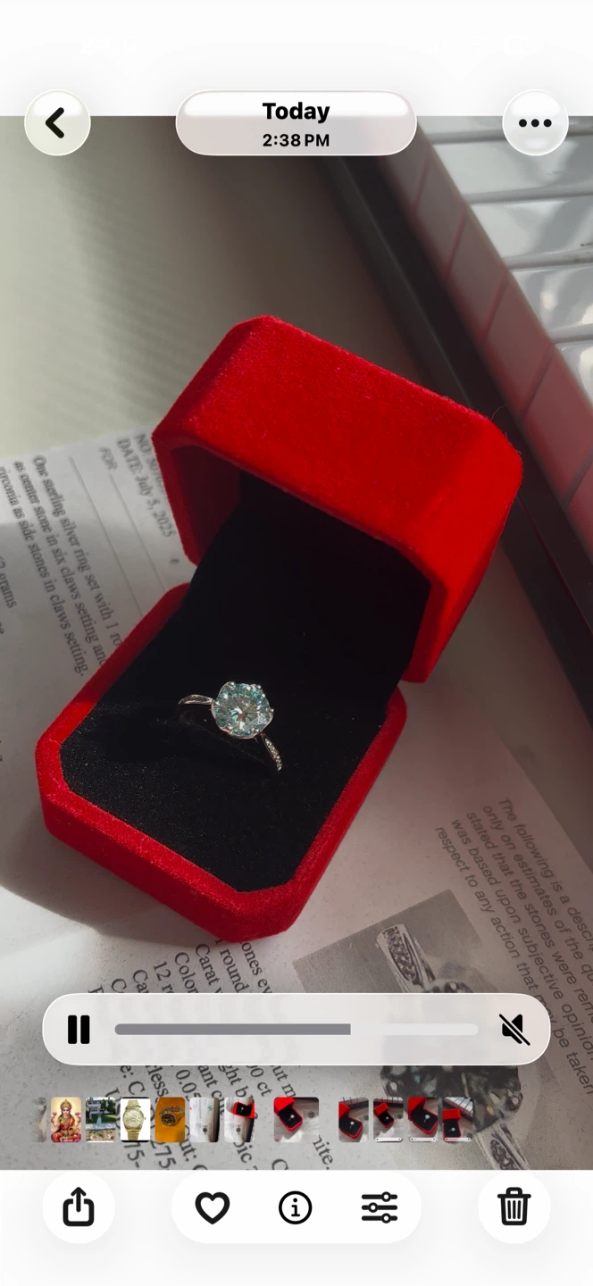 3.00 CT VVS lab grown diamond size 7.25 - photo 5