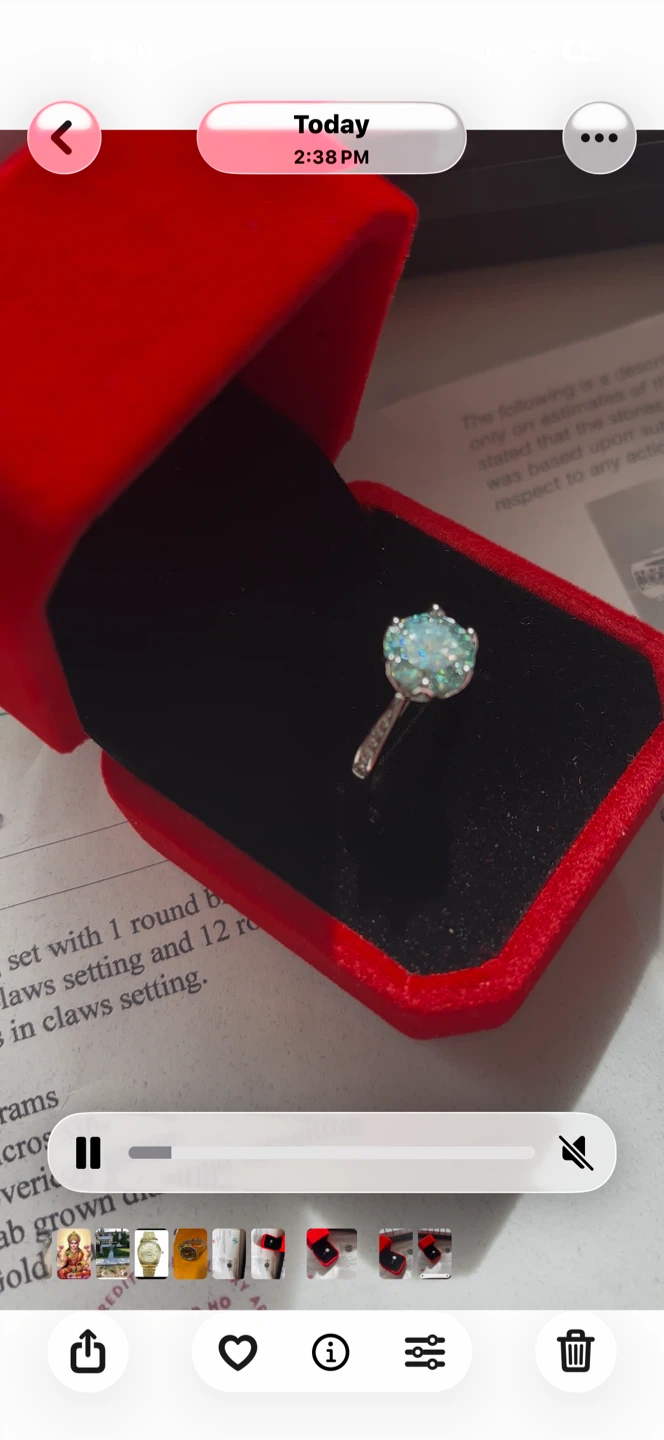 3.00 CT VVS lab grown diamond size 7.25