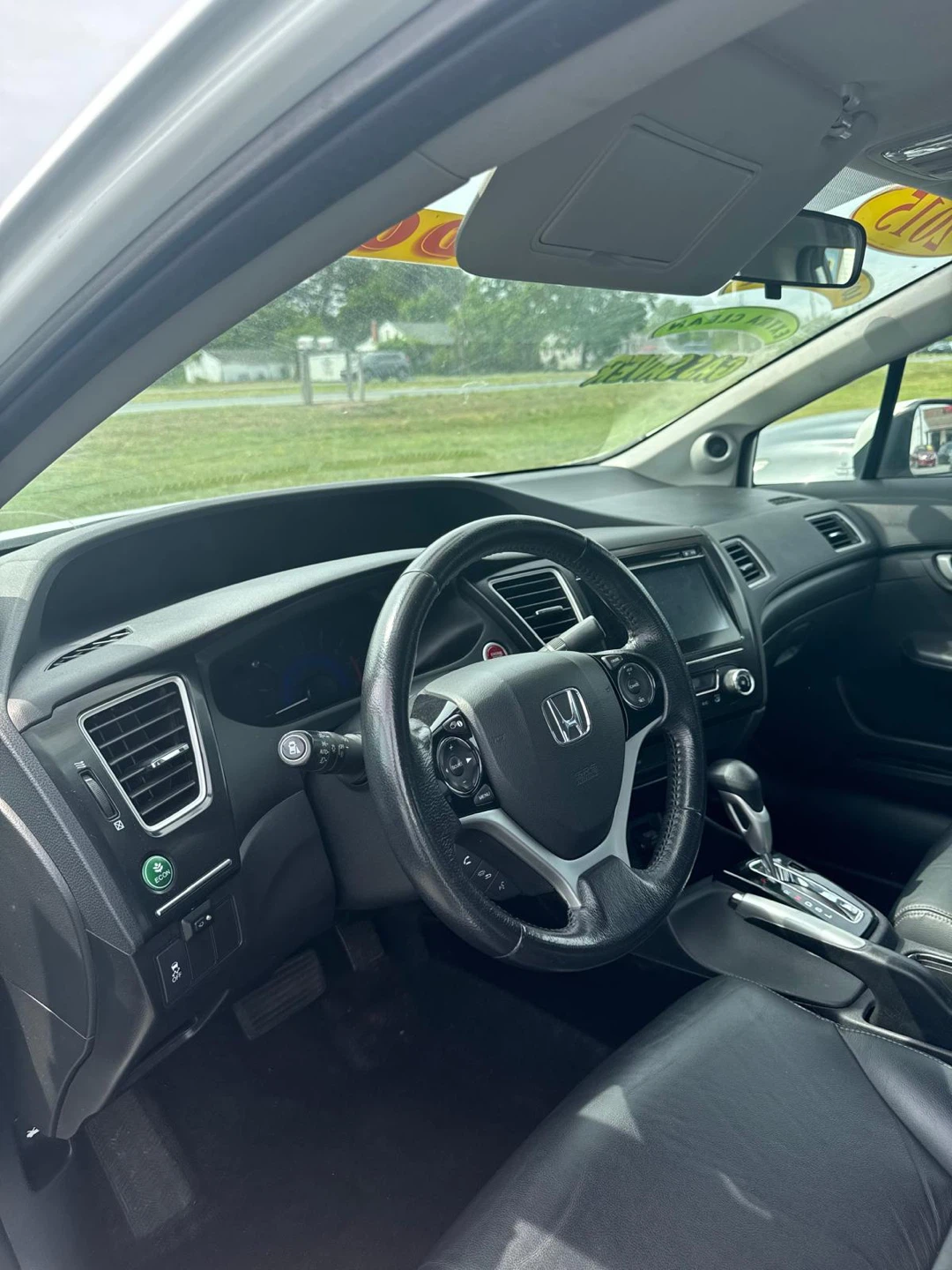 Honda Civic - Black Leather Interior - photo 3