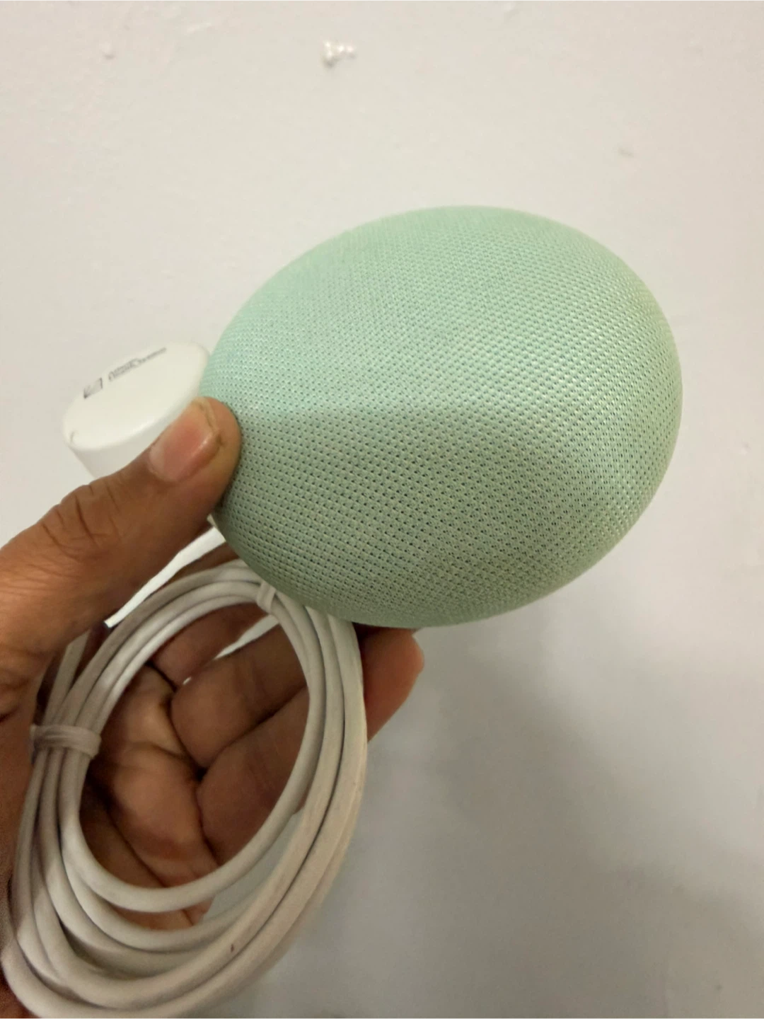 Google Nest Mini Smart Speaker (Chalk) - photo 2