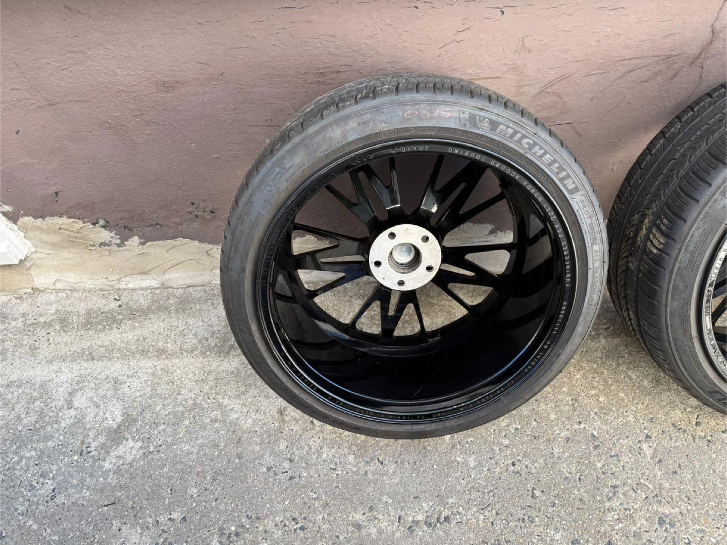 Honda Set of 4 Michelin Pilot Sport 4S Tires with Vossen Wheels - photo 5