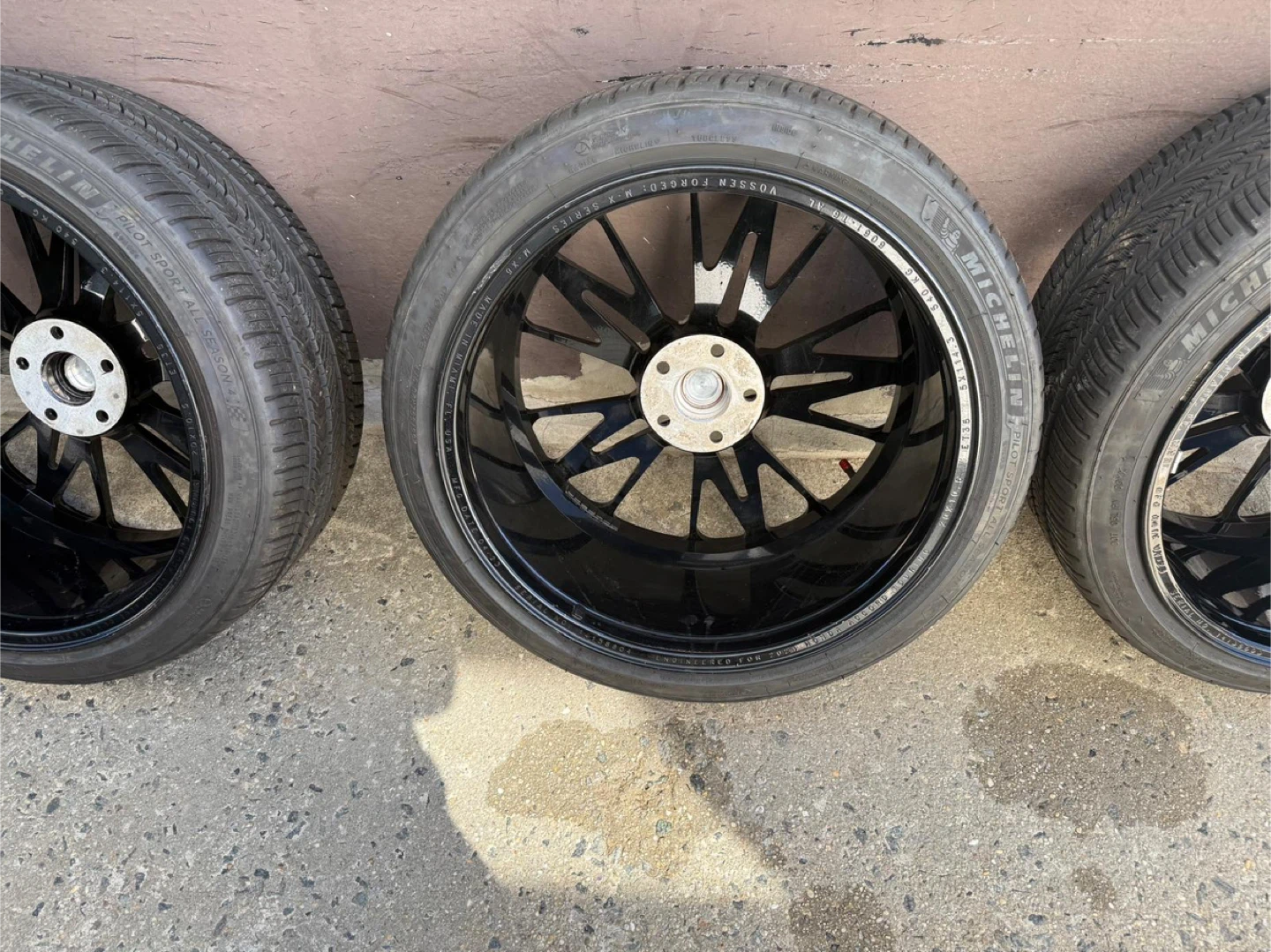 Honda Set of 4 Michelin Pilot Sport 4S Tires with Vossen Wheels - photo 2
