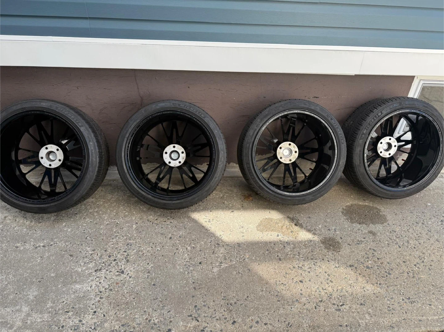 Honda Set of 4 Michelin Pilot Sport 4S Tires with Vossen Wheels