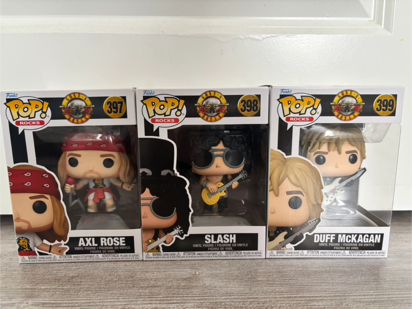 Funko pop Full set guns n roses