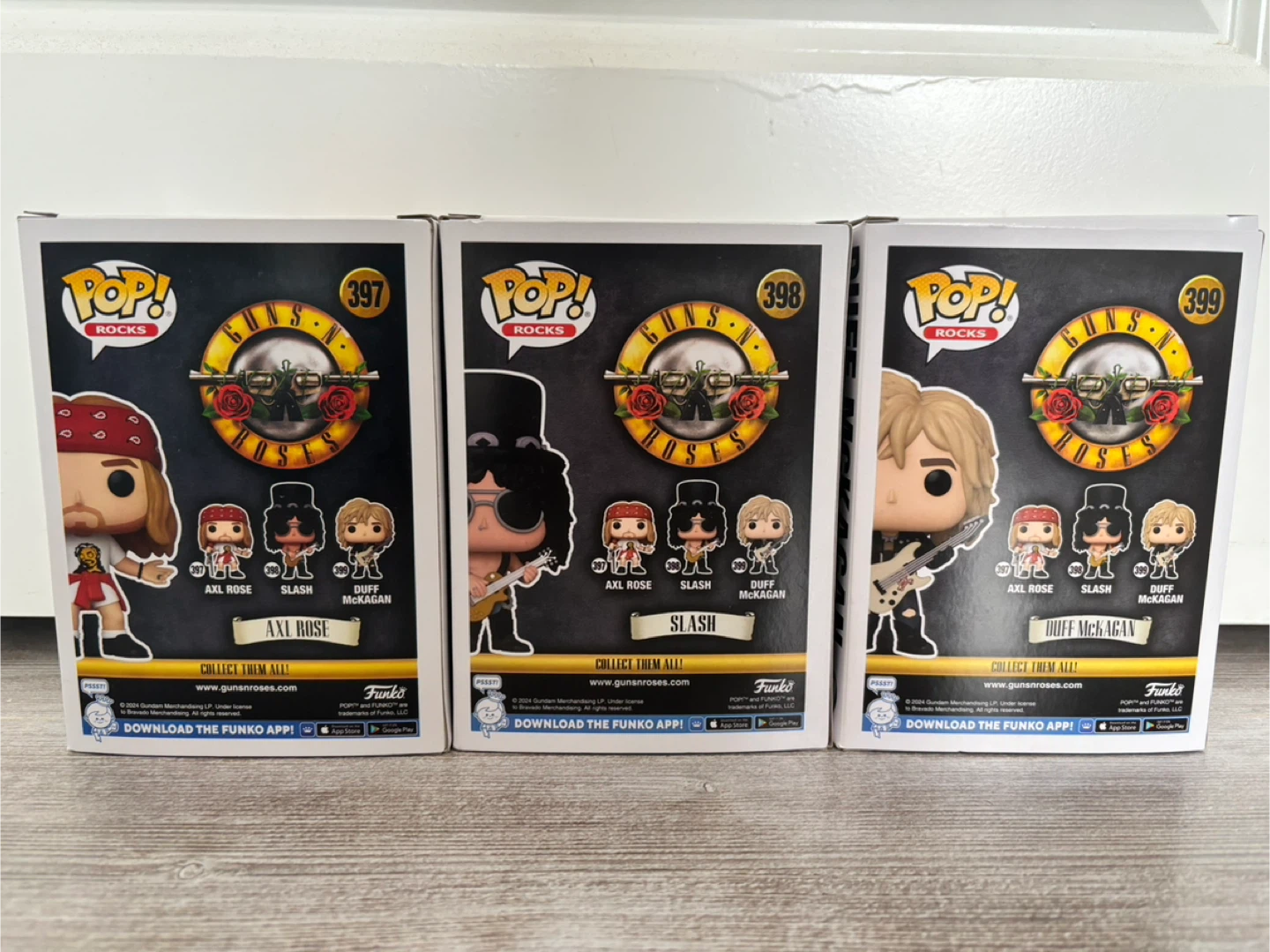 Funko pop Full set guns n roses - photo 2