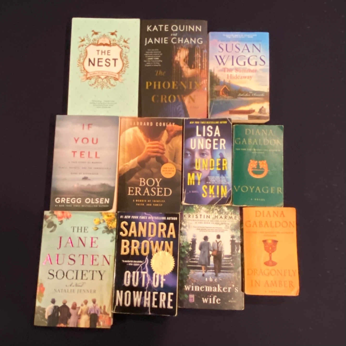Collection of 11 Paperback Novels