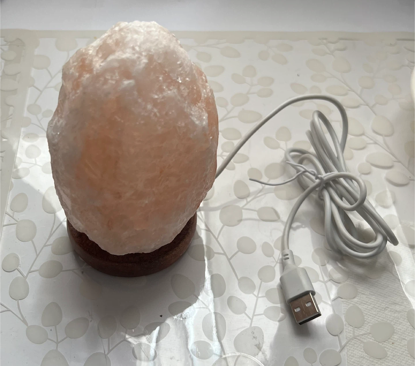 Himalayan Salt Lamp with USB Cable - photo 5