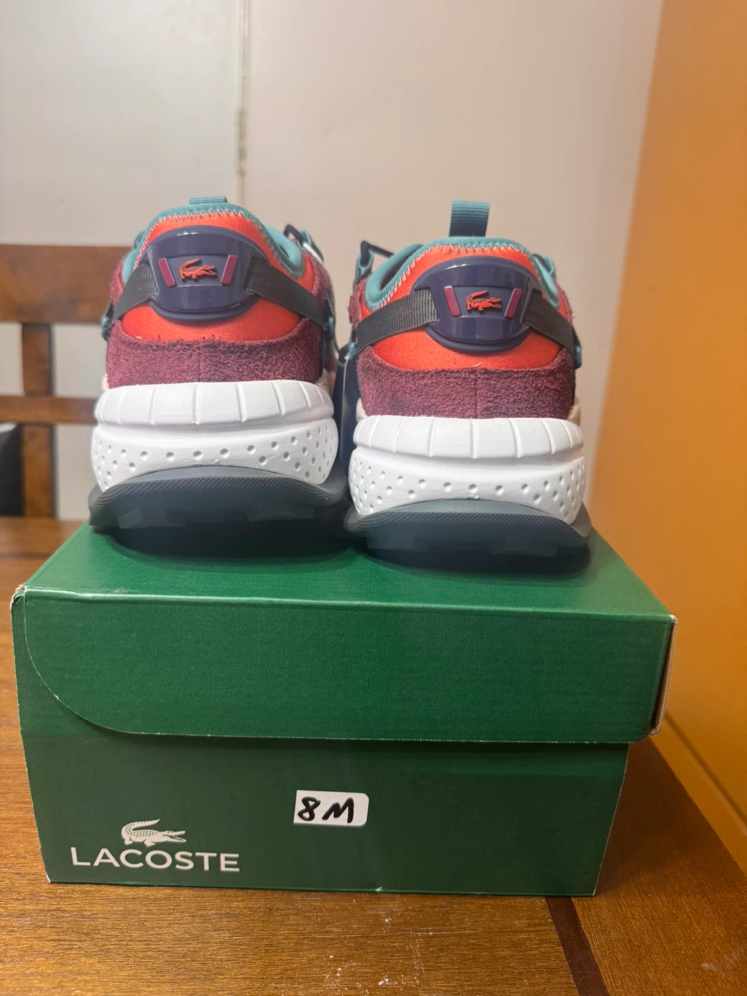 Lacoste L-Guard Breaker 2.0 Sneakers Red/Maroon Size 8M - photo 2