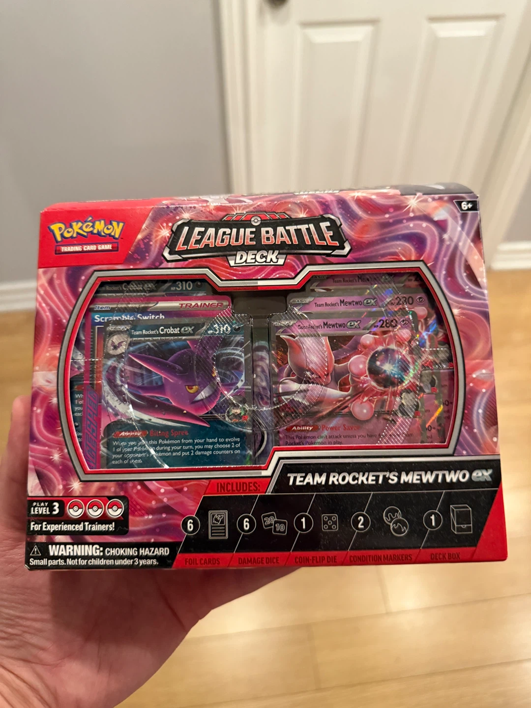 Pokemon Team Rocket’s Mewtwo ex League Battle Deck