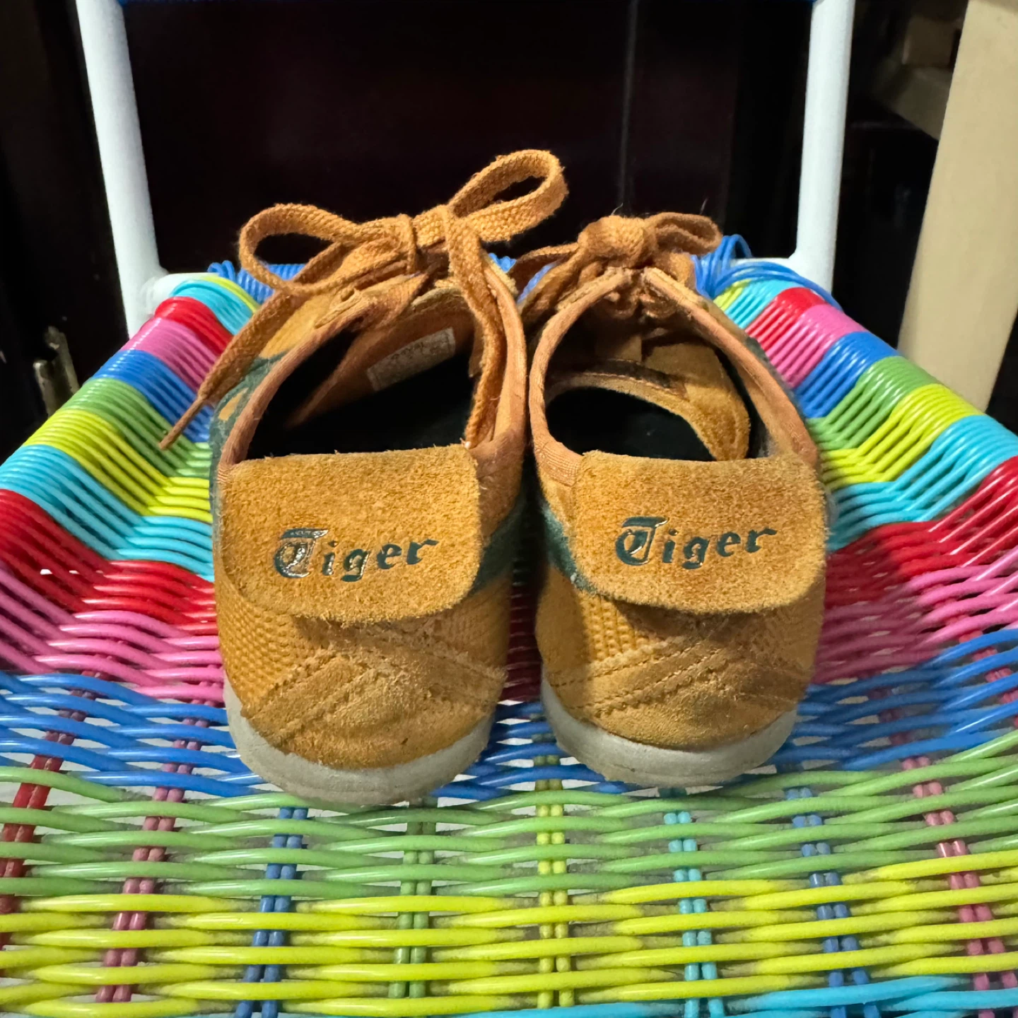 Onitsuka Tiger Mexico 66 Sneakers - Citrus/Edible Moss - photo 3