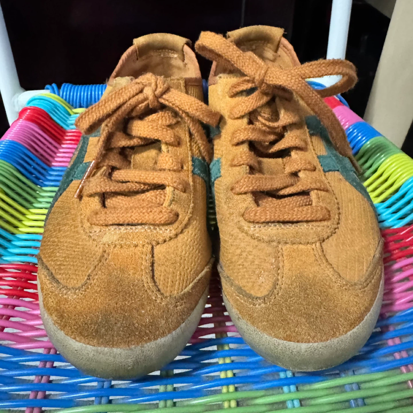Onitsuka Tiger Mexico 66 Sneakers - Citrus/Edible Moss