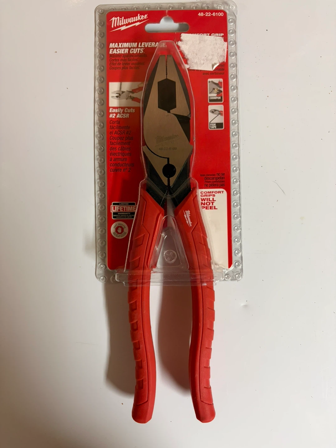 Milwaukee 9-inch High Leverage Linesman Pliers