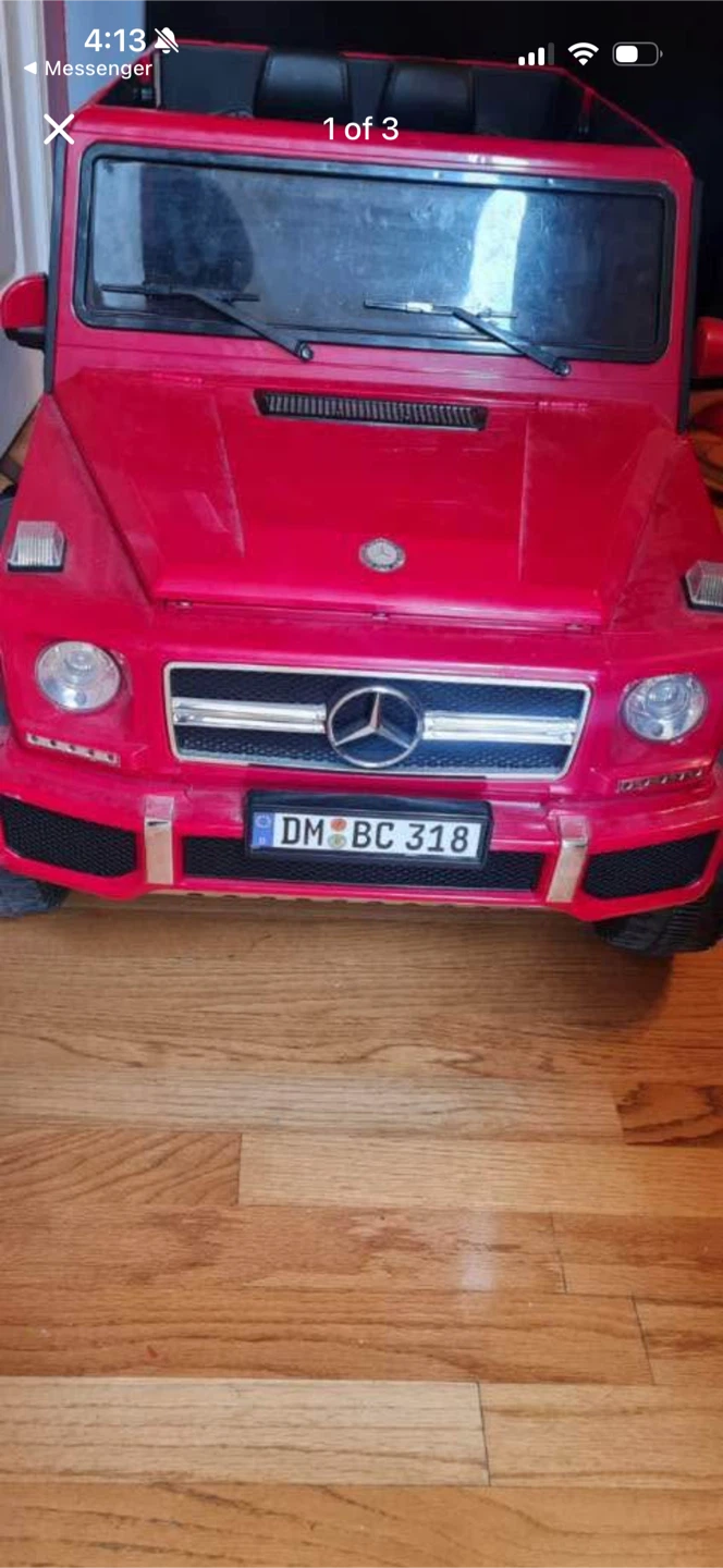 Mercedes-Benz 6x6 Ride-On Toy Car