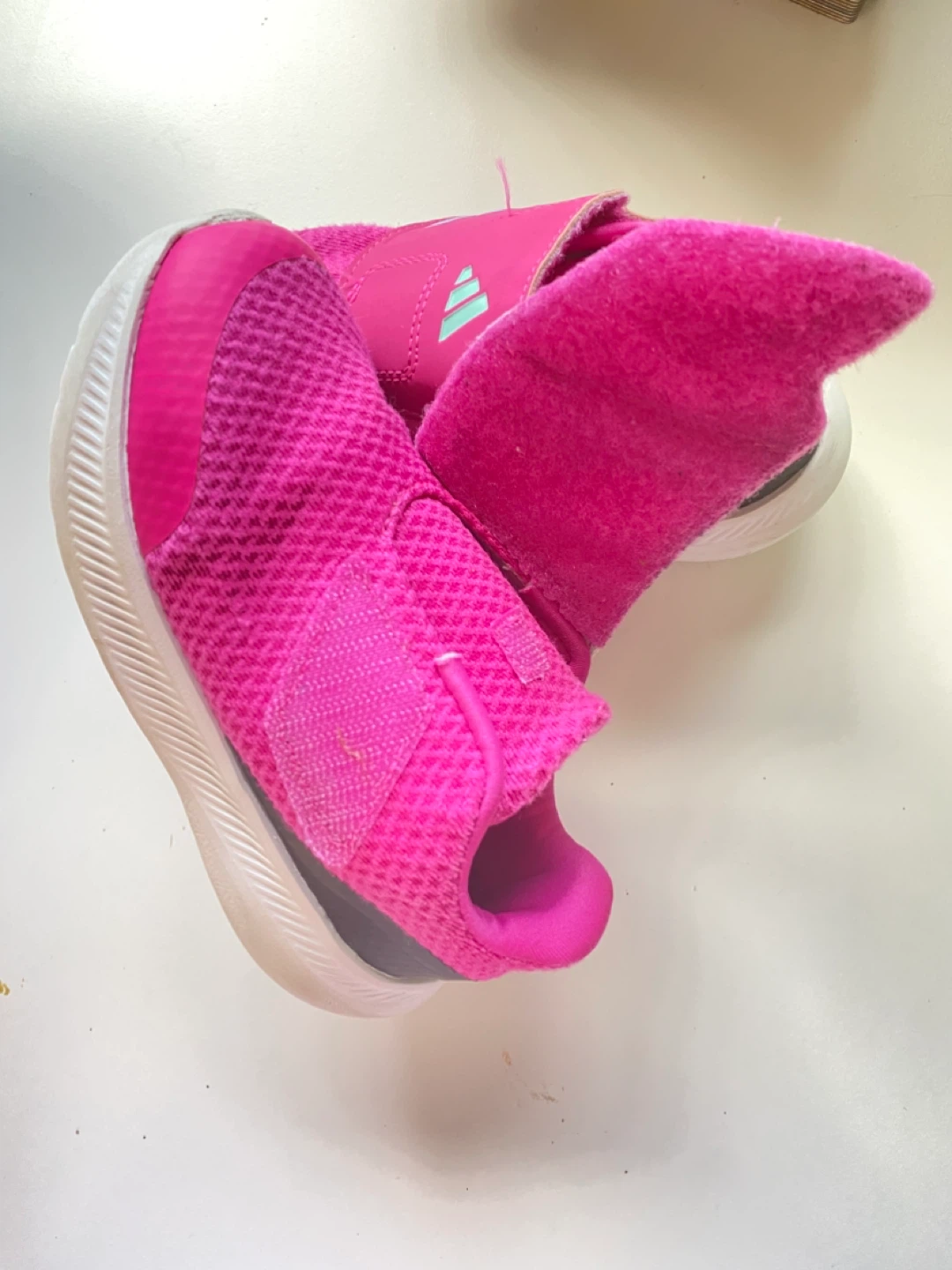 Adidas Pink Running Shoes Size 10k - photo 2