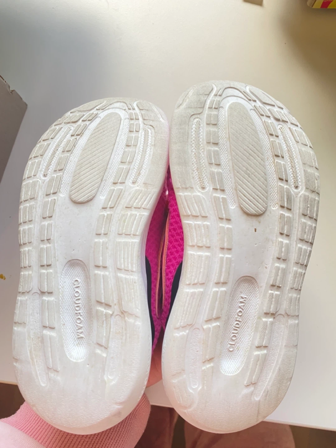 Adidas Pink Running Shoes Size 10k - photo 5