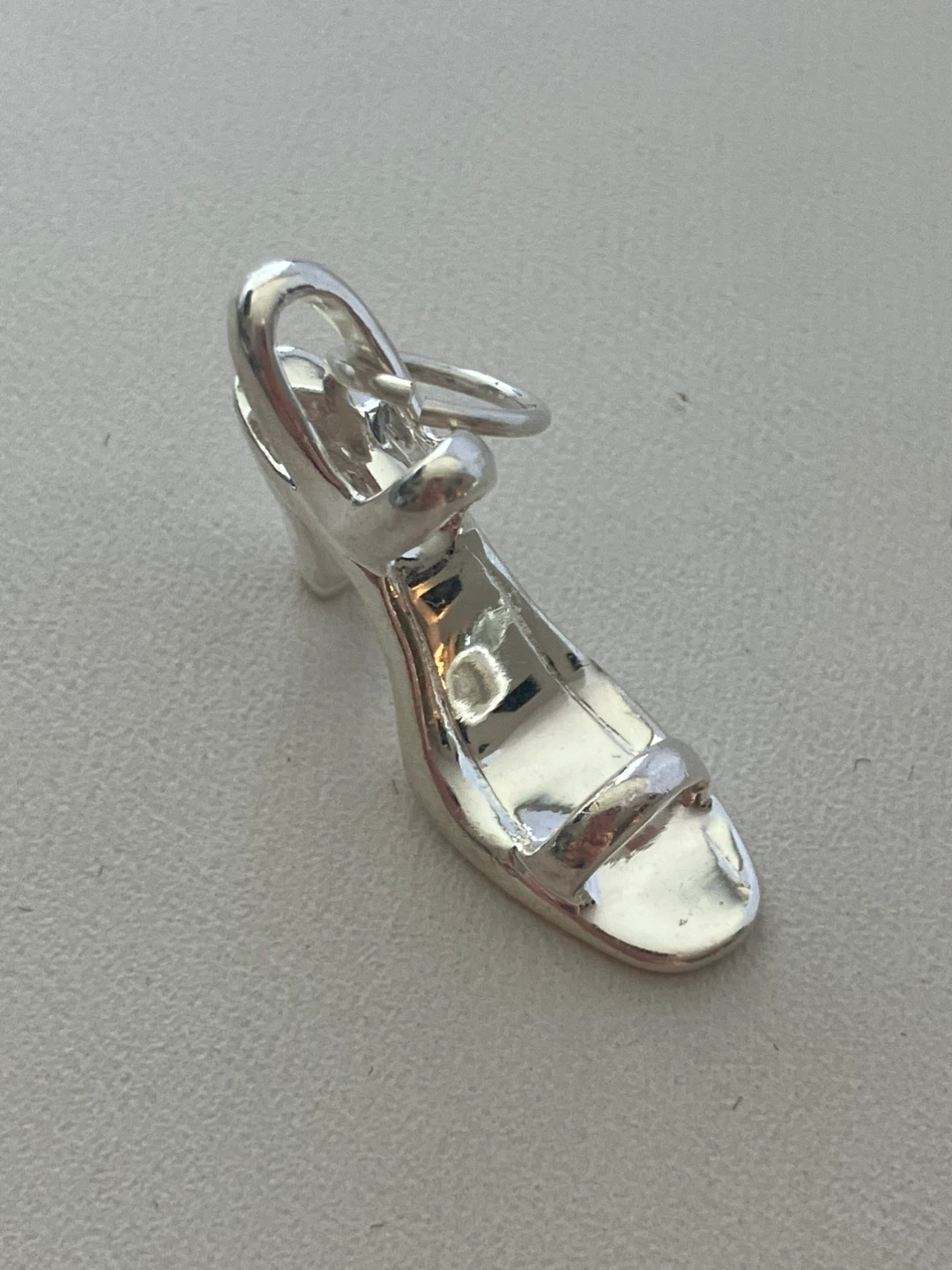 Sterling Silver High Heel Shoe Charm - photo 2