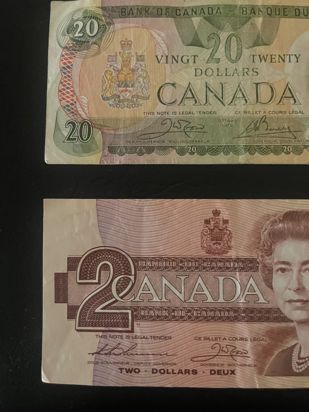 Canada $20 and $2 Bank Notes - photo 2
