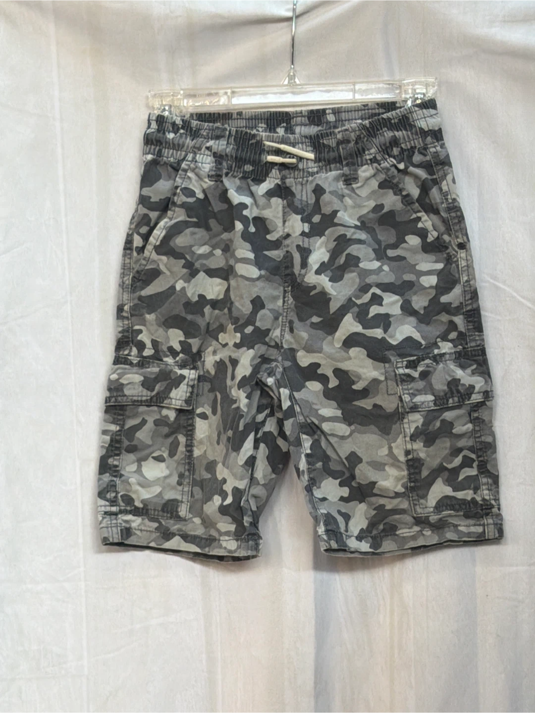 Boys Camo Cargo Shorts