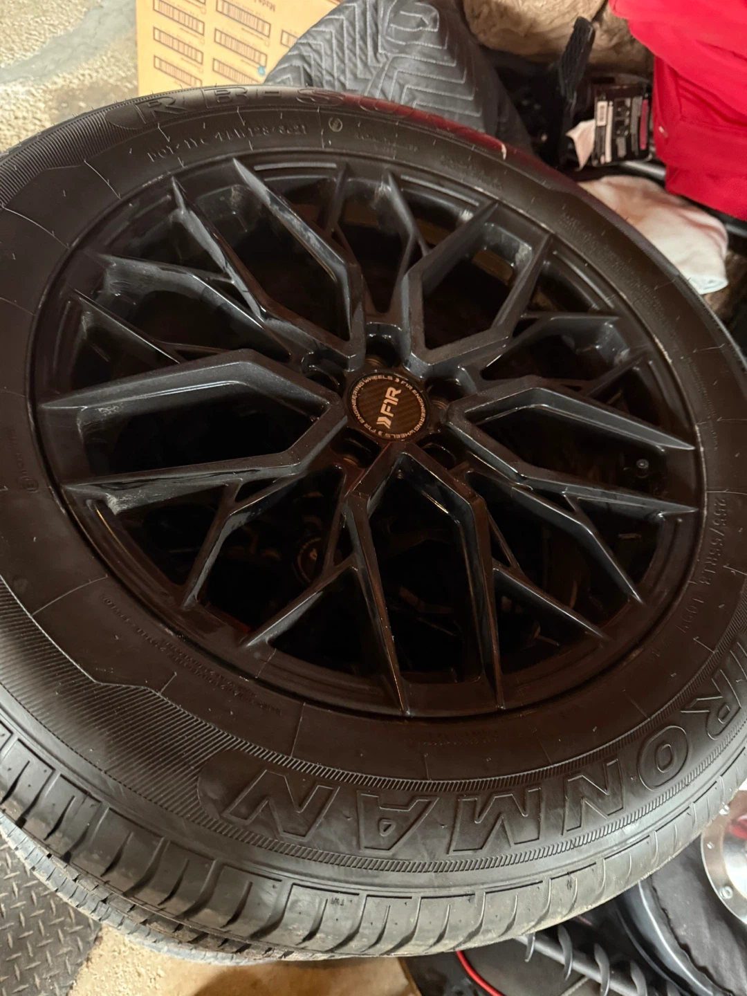 Set of 4 20 inch FIR Wheels with 255/55R18 Tires