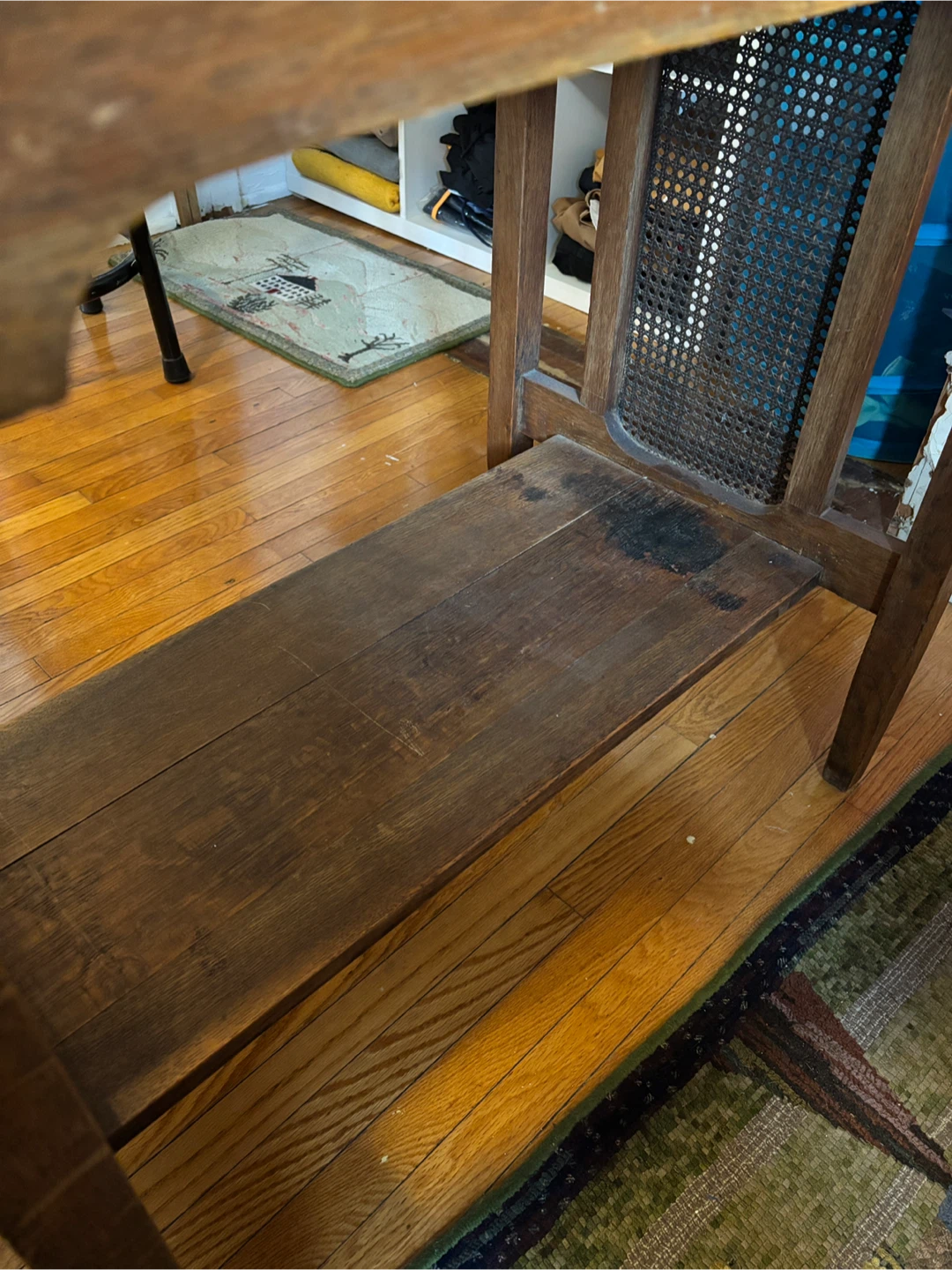 Antique Oak Desk - photo 4