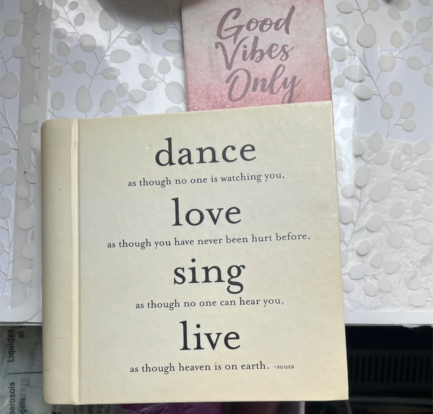 Address Book with Inspirational Quotes