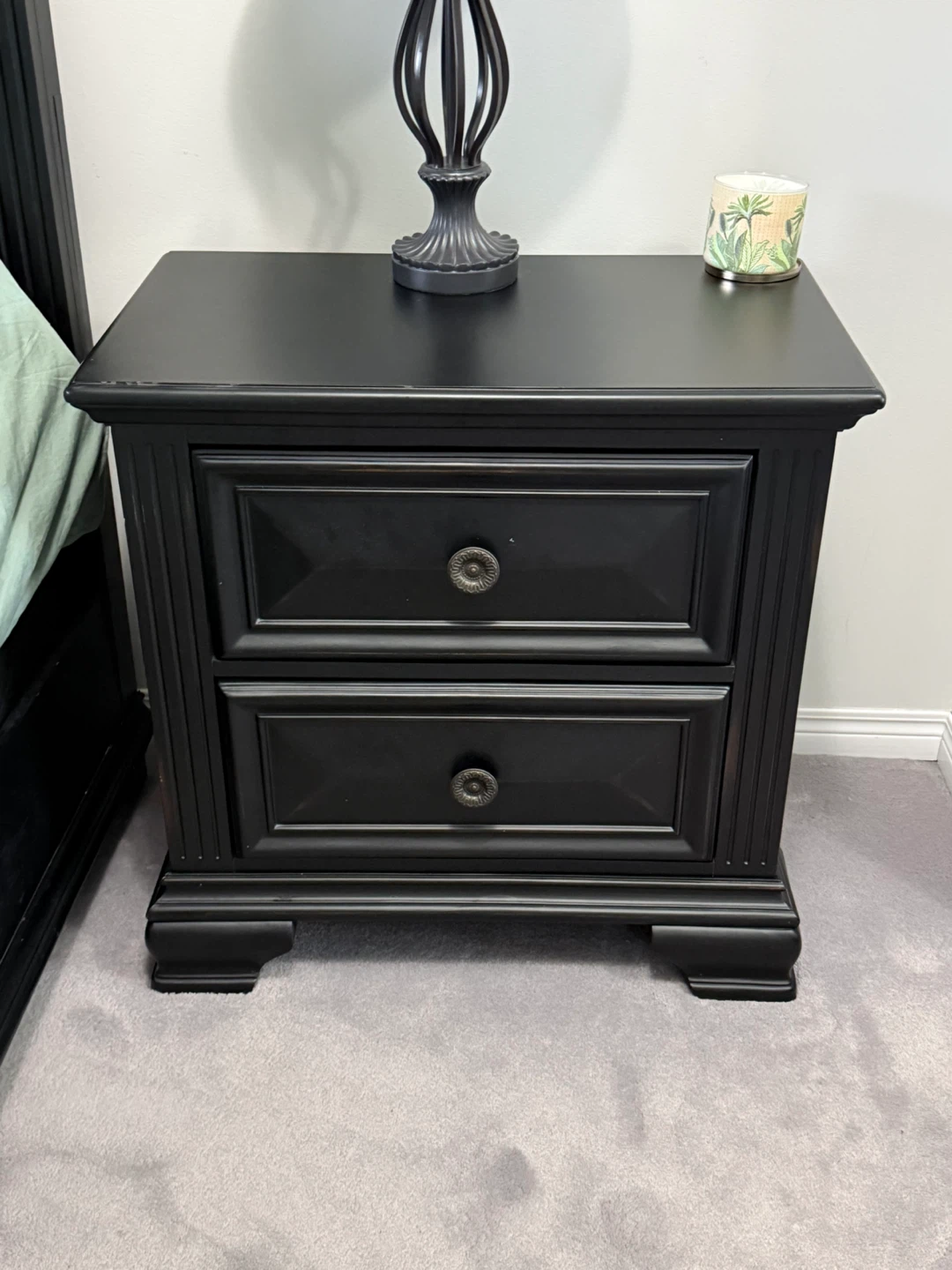 Black 5-Drawer Dresser - photo 3