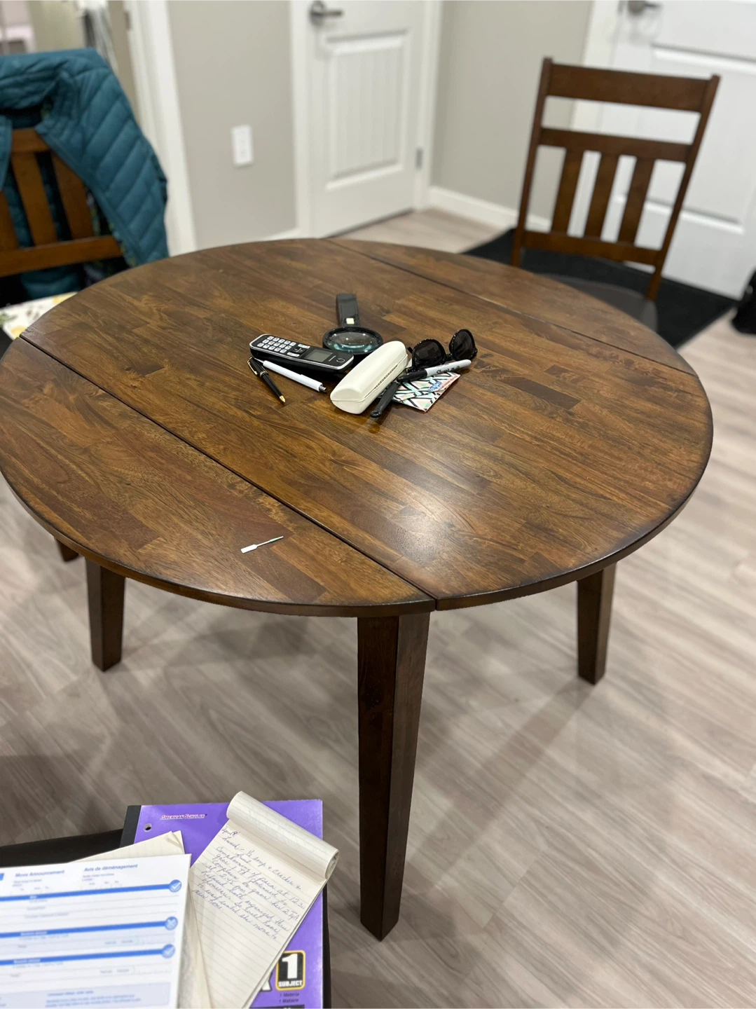 Wooden Dining Table and Chairs Set