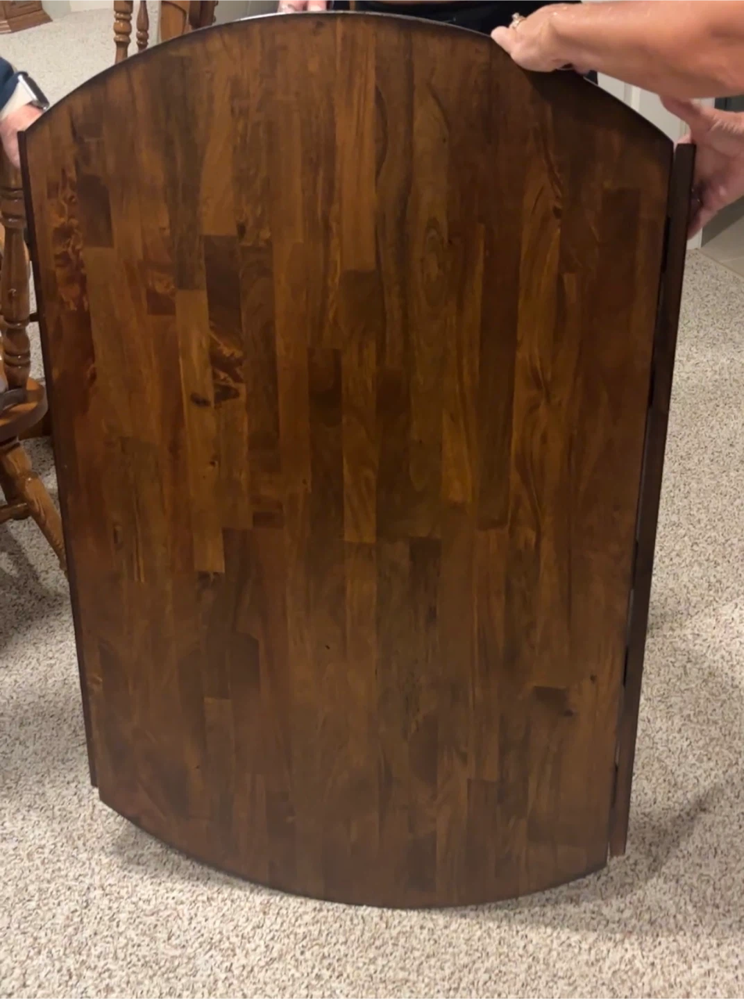 Wooden Dining Table and Chairs Set - photo 3