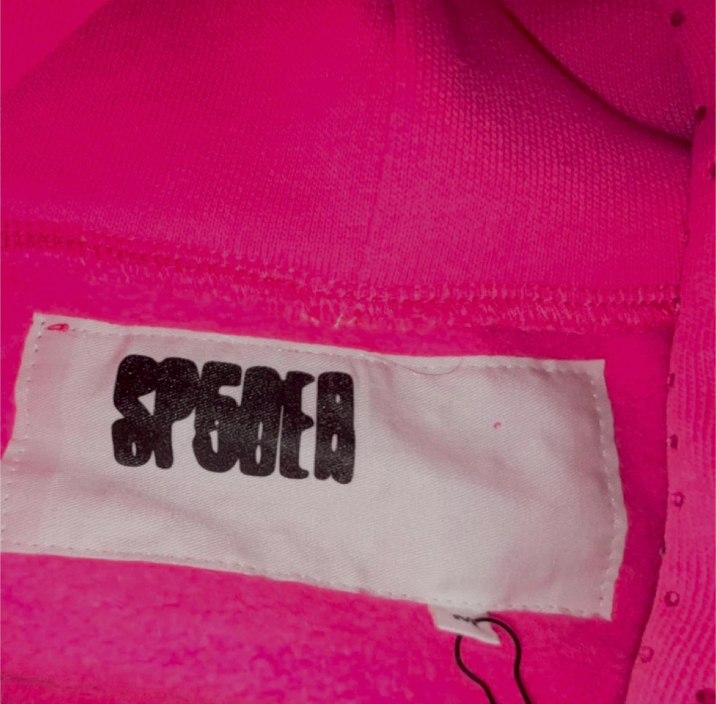 💎**NEW** Sp5der Pink Rhinestone Hoodie - photo 3