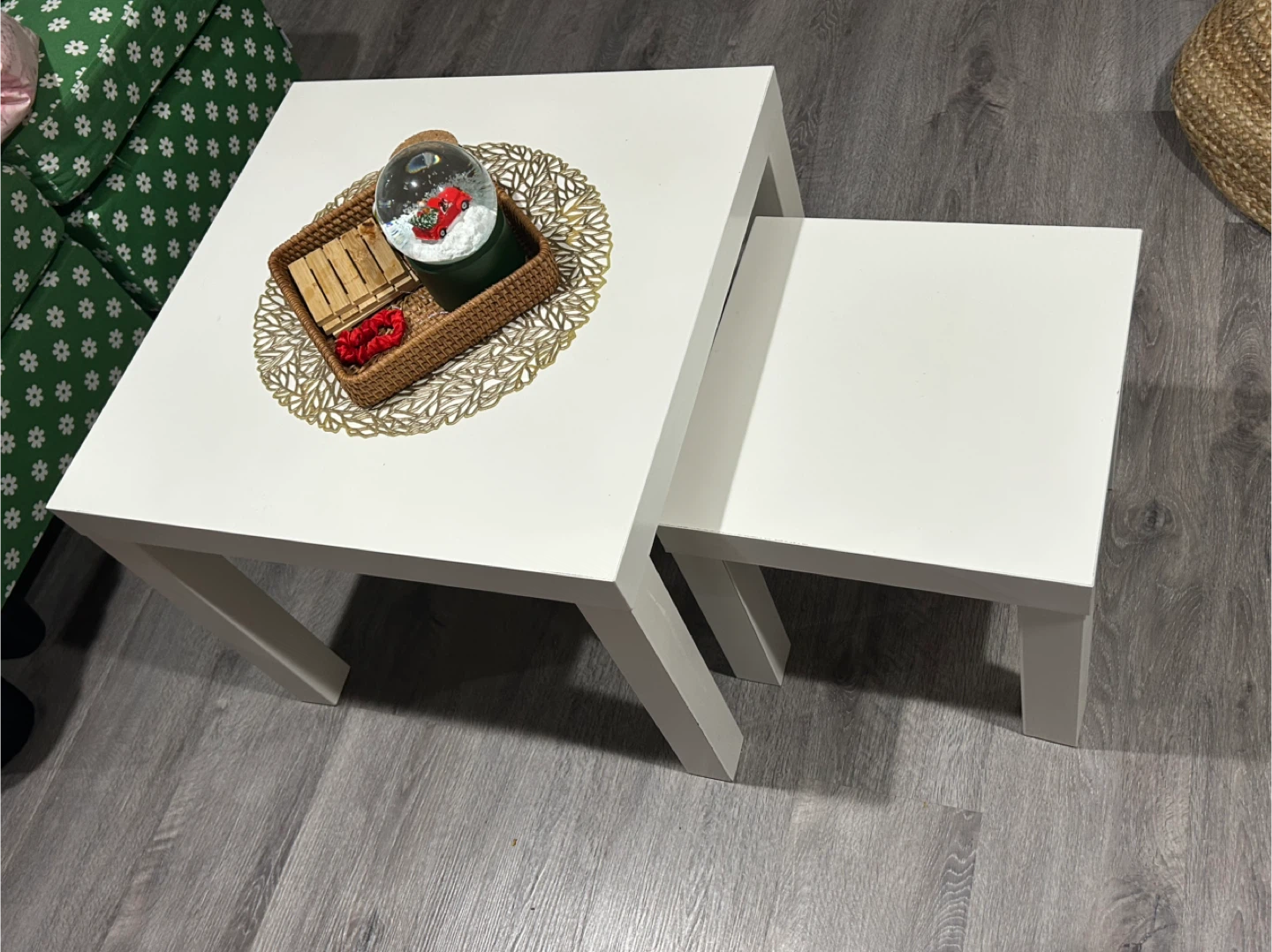 White Nesting Coffee Tables